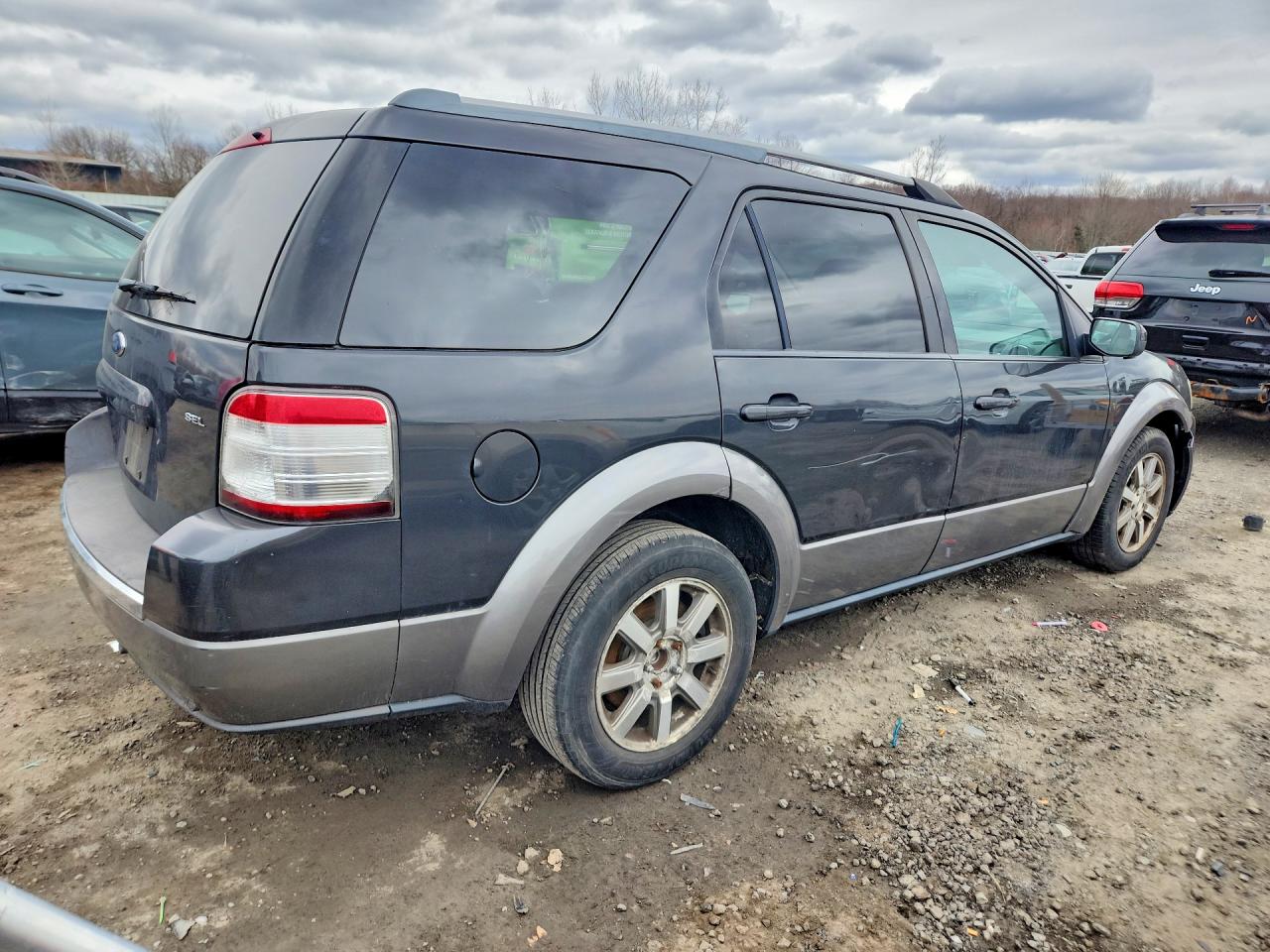 2008 Ford Taurus X Sel Серый vin: 1FMDK02W18GA15263
