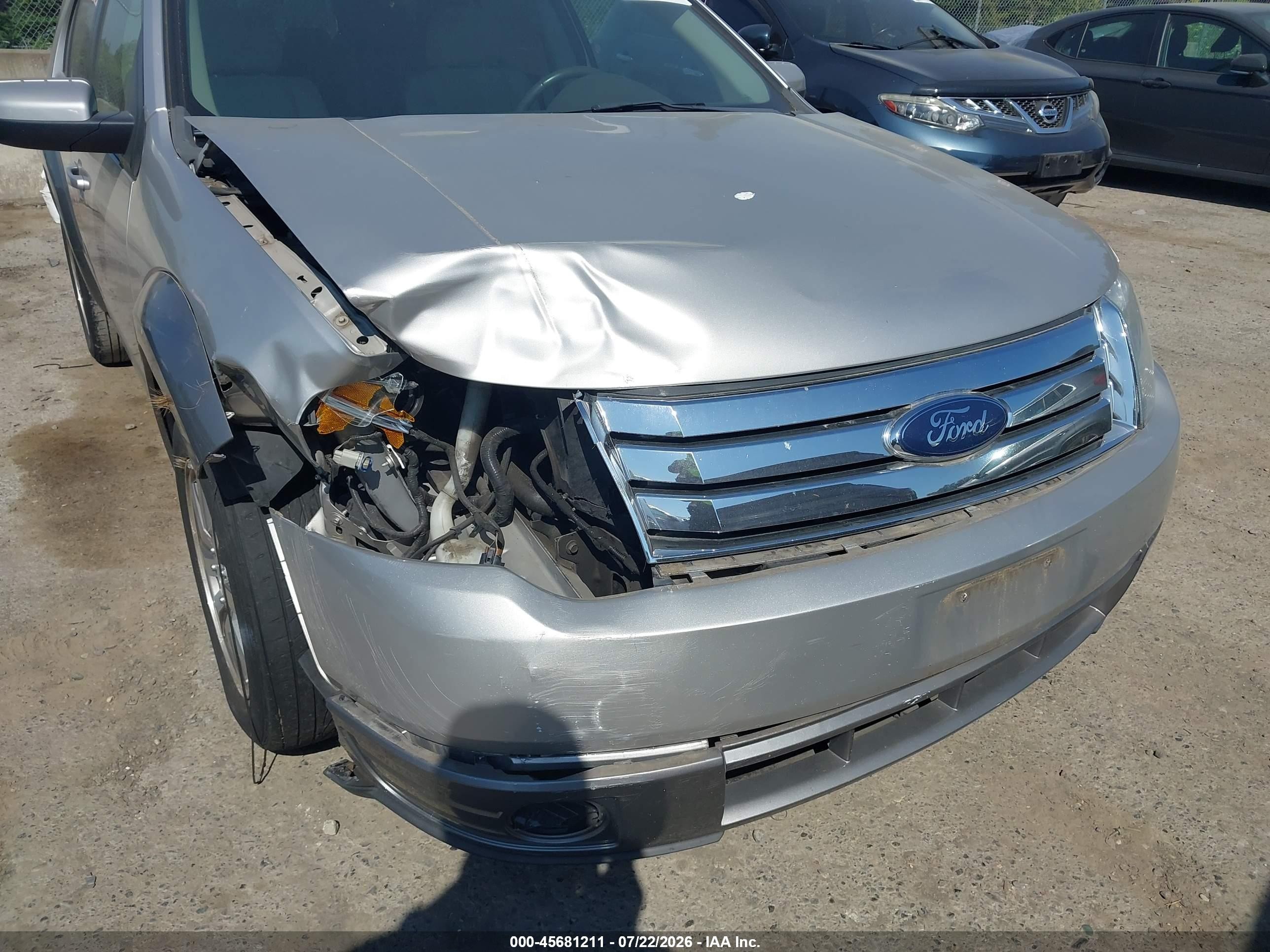 2008 Ford Taurus X Sel Золотой vin: 1FMDK02W18GA42222