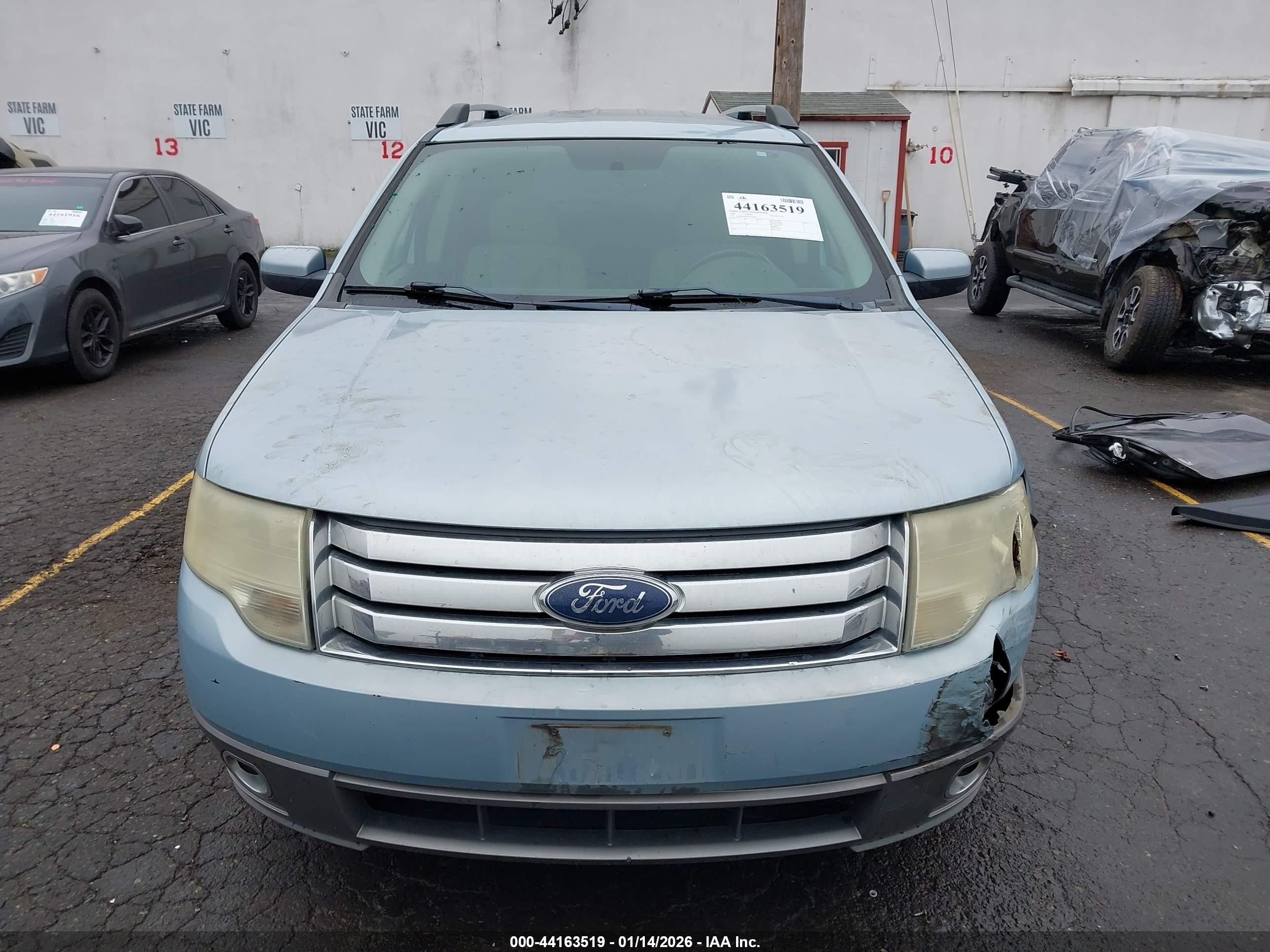 2009 Ford Taurus X Sel Blue vin: 1FMDK02W29GA04046
