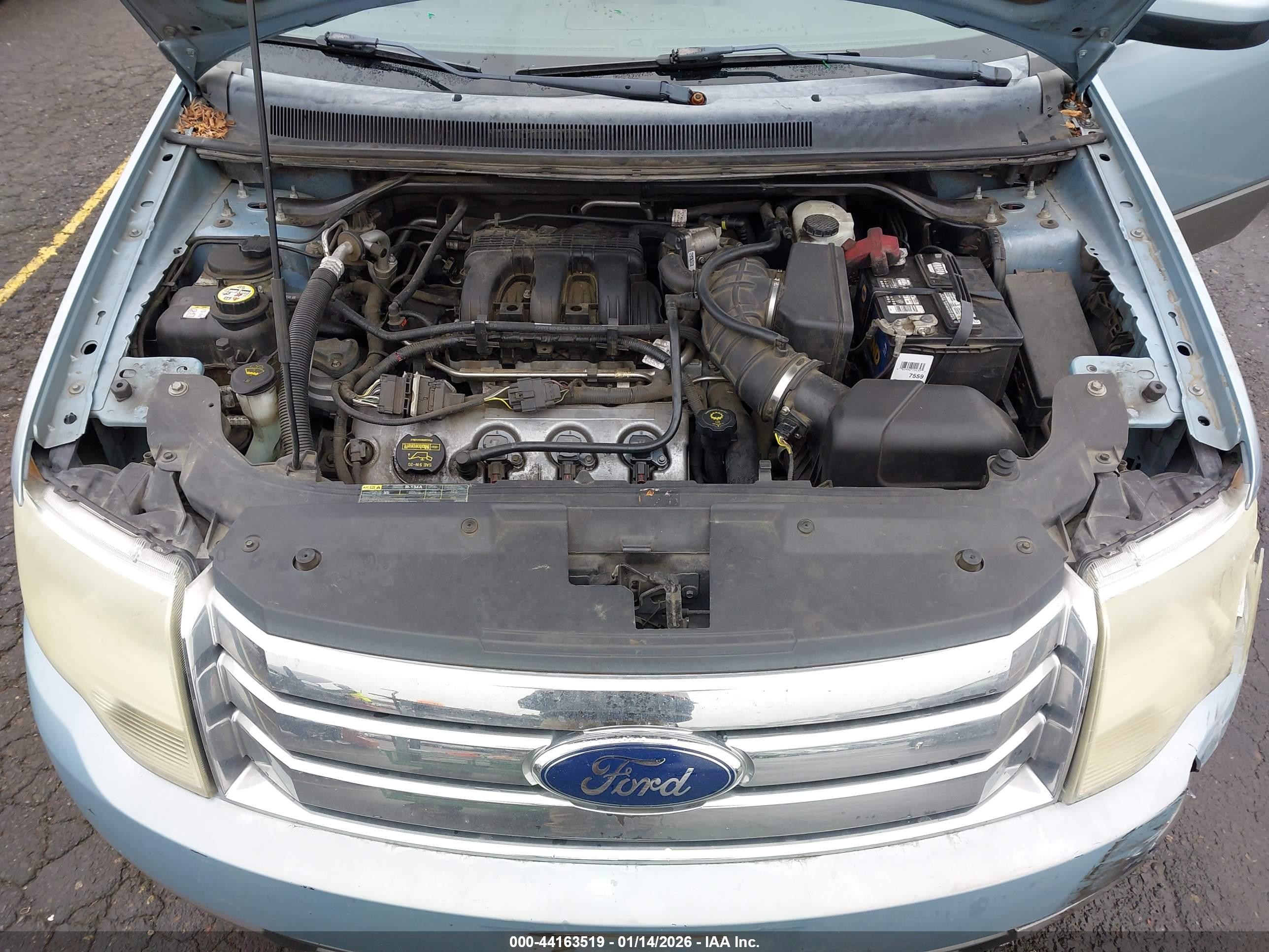 2009 Ford Taurus X Sel Blue vin: 1FMDK02W29GA04046