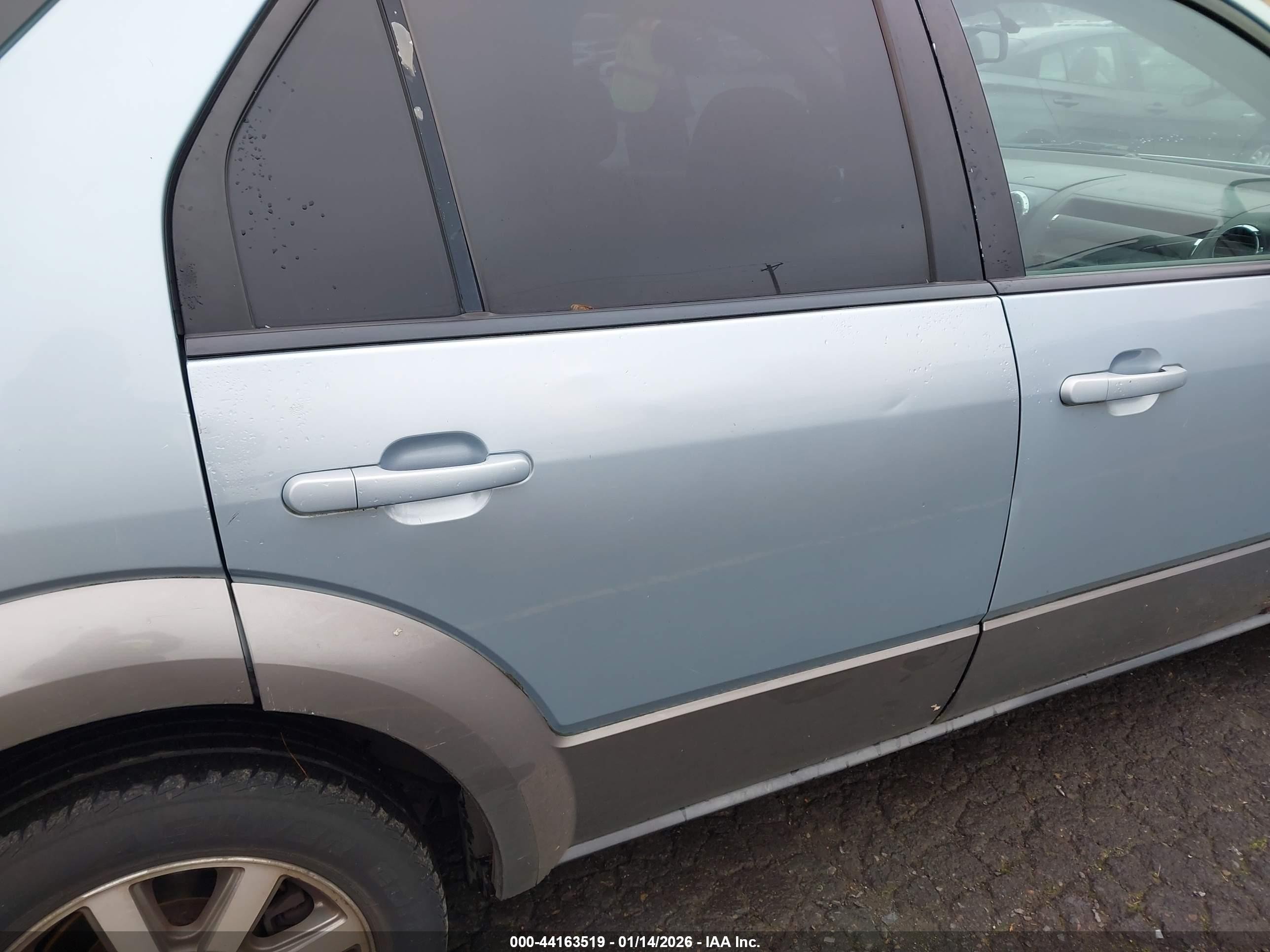 2009 Ford Taurus X Sel Blue vin: 1FMDK02W29GA04046