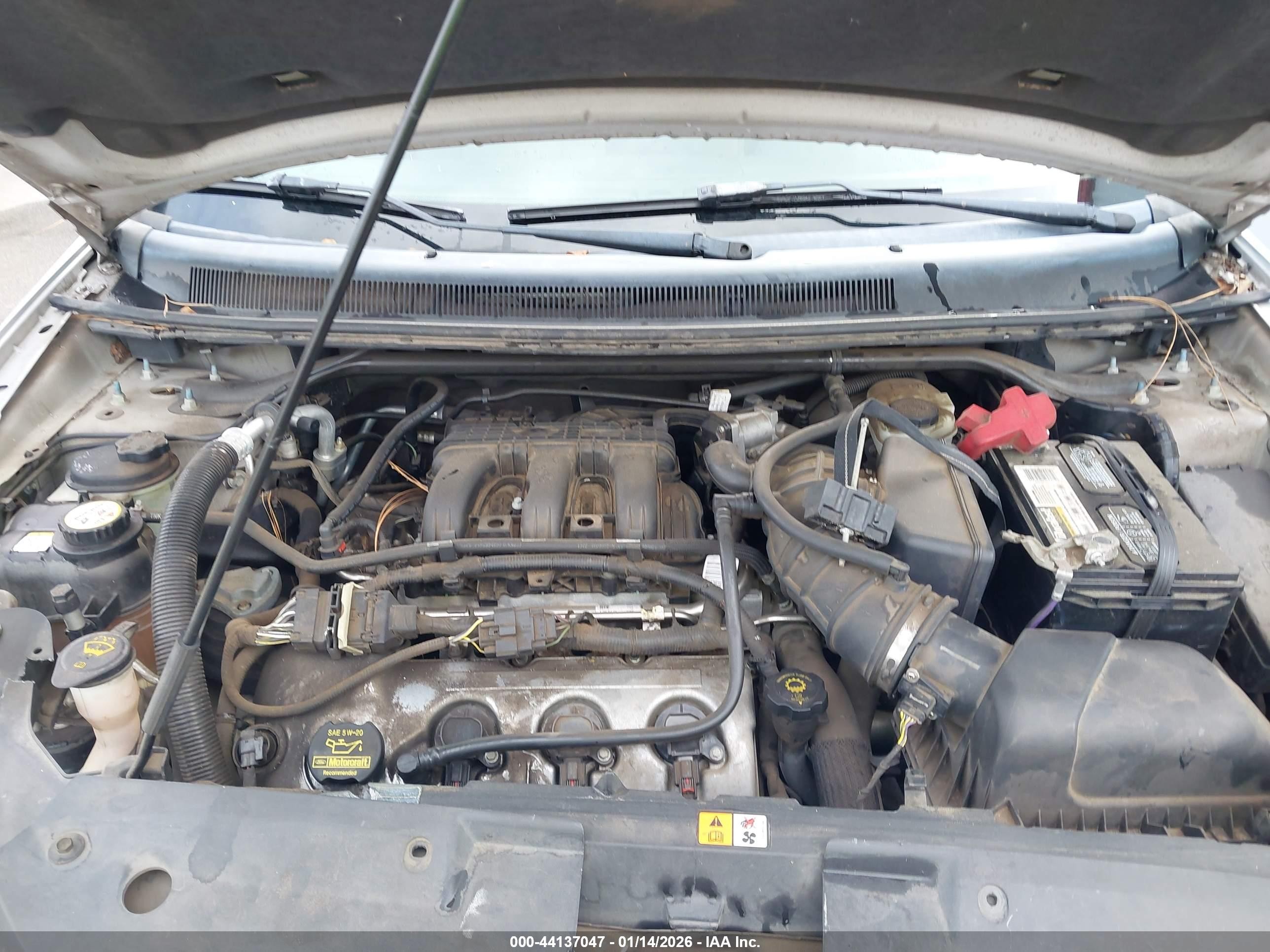 2009 Ford Taurus X Sel Silver vin: 1FMDK02W29GA04631