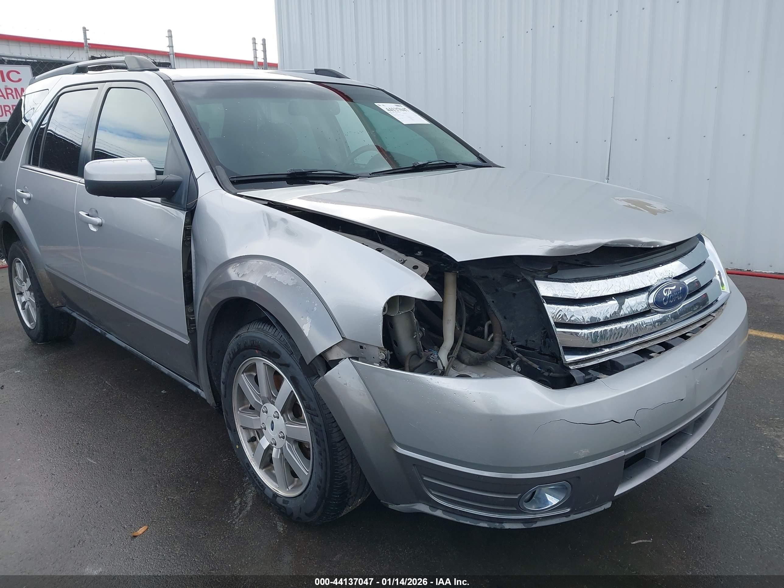 2009 Ford Taurus X Sel Silver vin: 1FMDK02W29GA04631