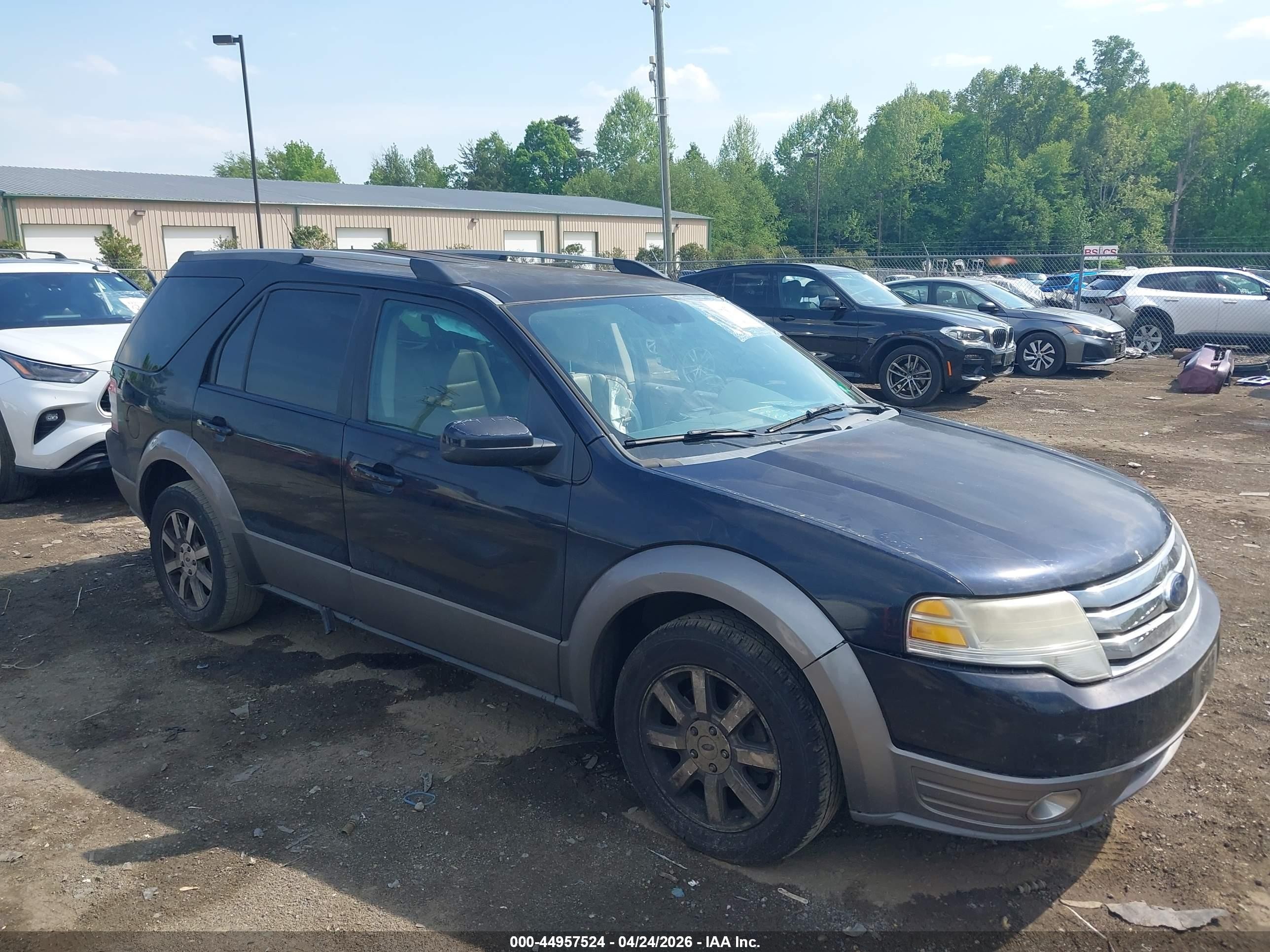 2008 Ford Taurus X Sel Blue vin: 1FMDK02W48GA22143