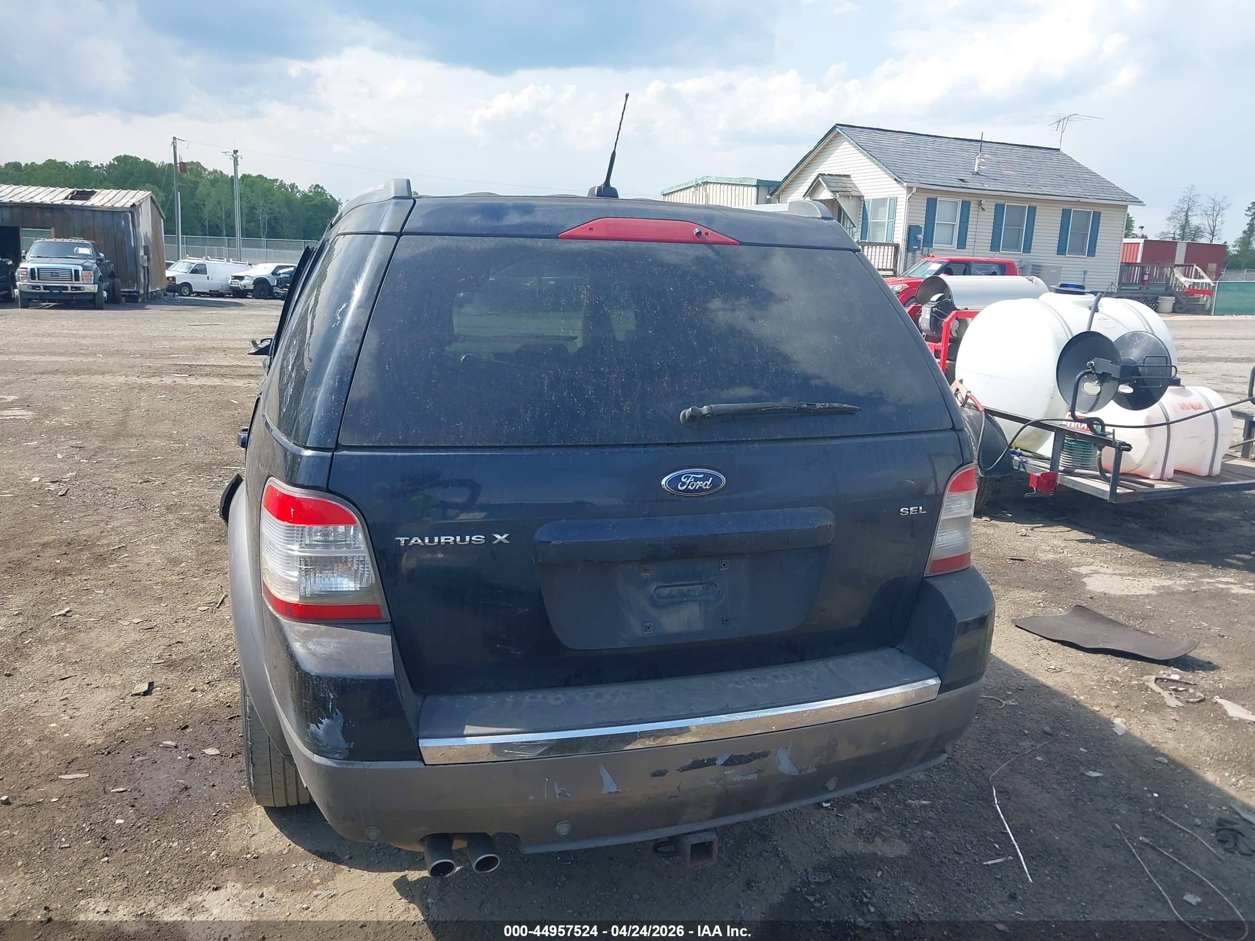 2008 Ford Taurus X Sel Blue vin: 1FMDK02W48GA22143