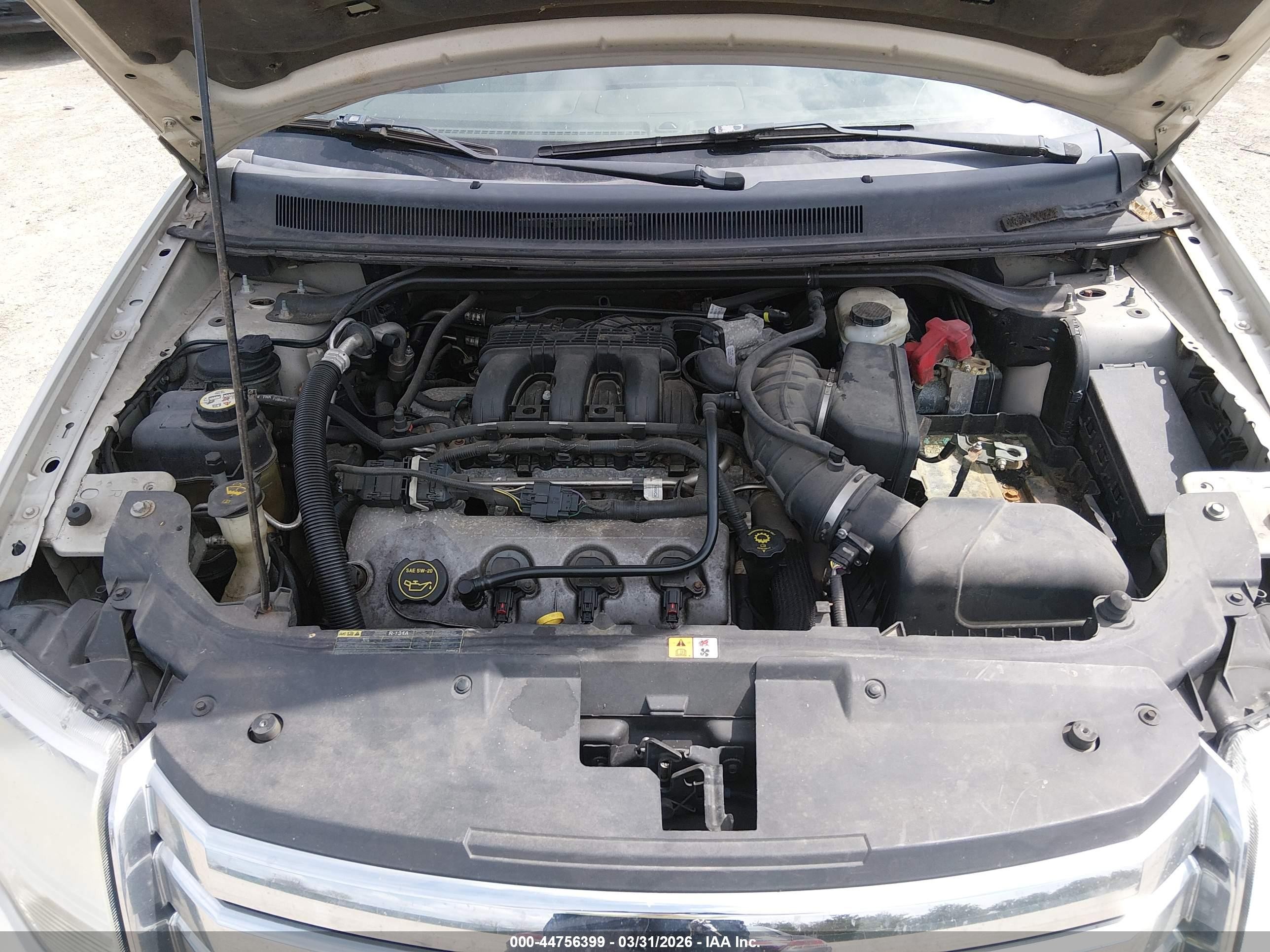 2008 Ford Taurus X Sel Gold vin: 1FMDK02W48GA30288