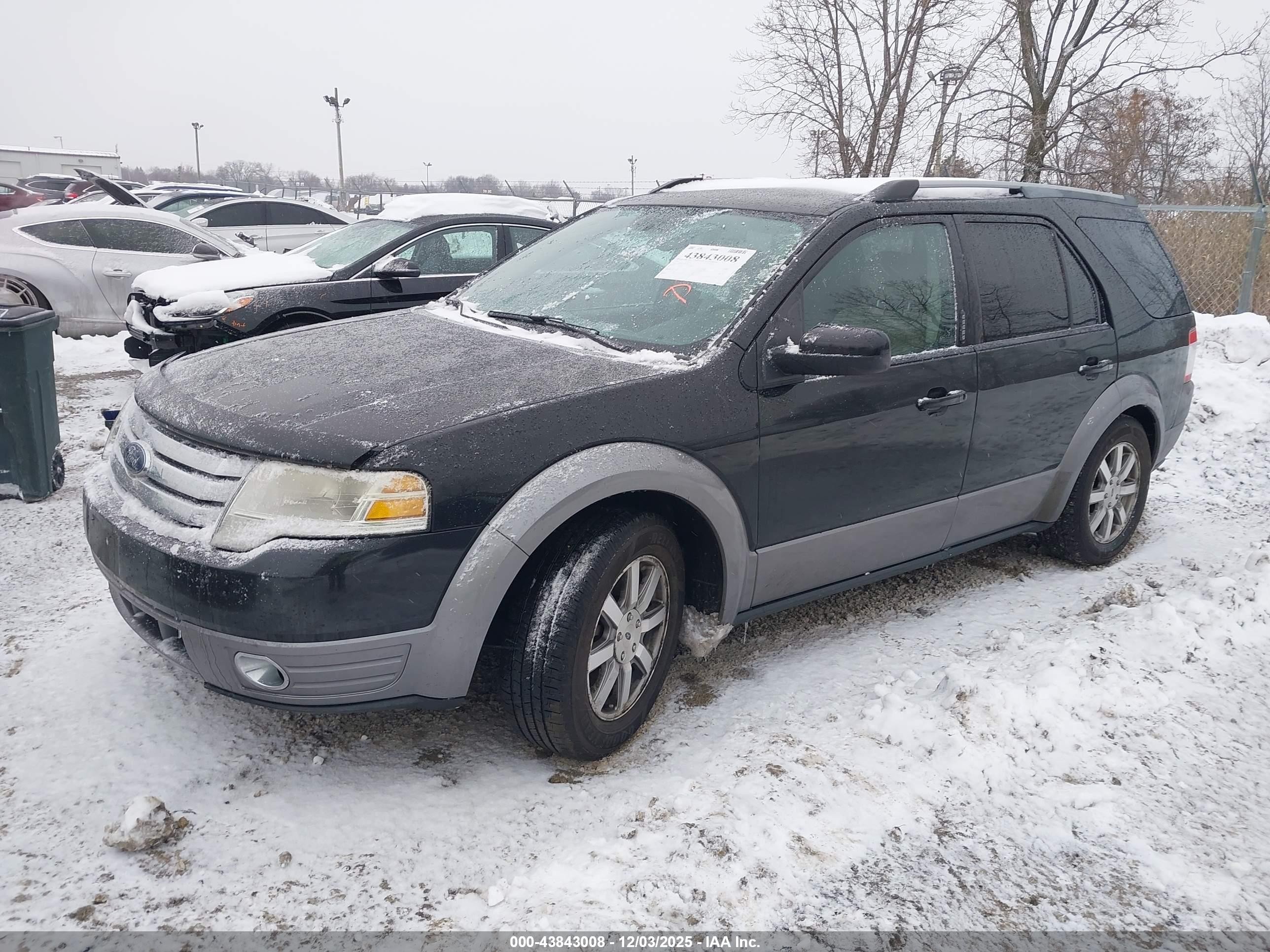 2009 Ford Taurus X Sel Black vin: 1FMDK02W49GA01438