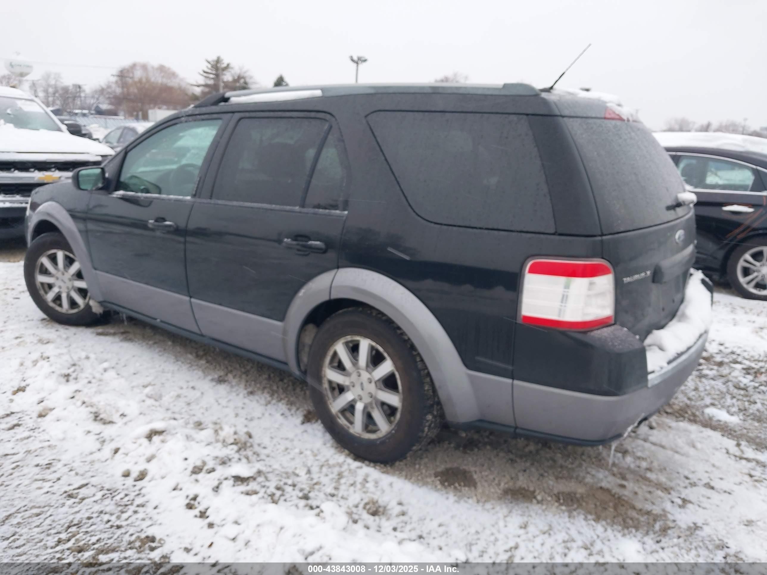 2009 Ford Taurus X Sel Black vin: 1FMDK02W49GA01438