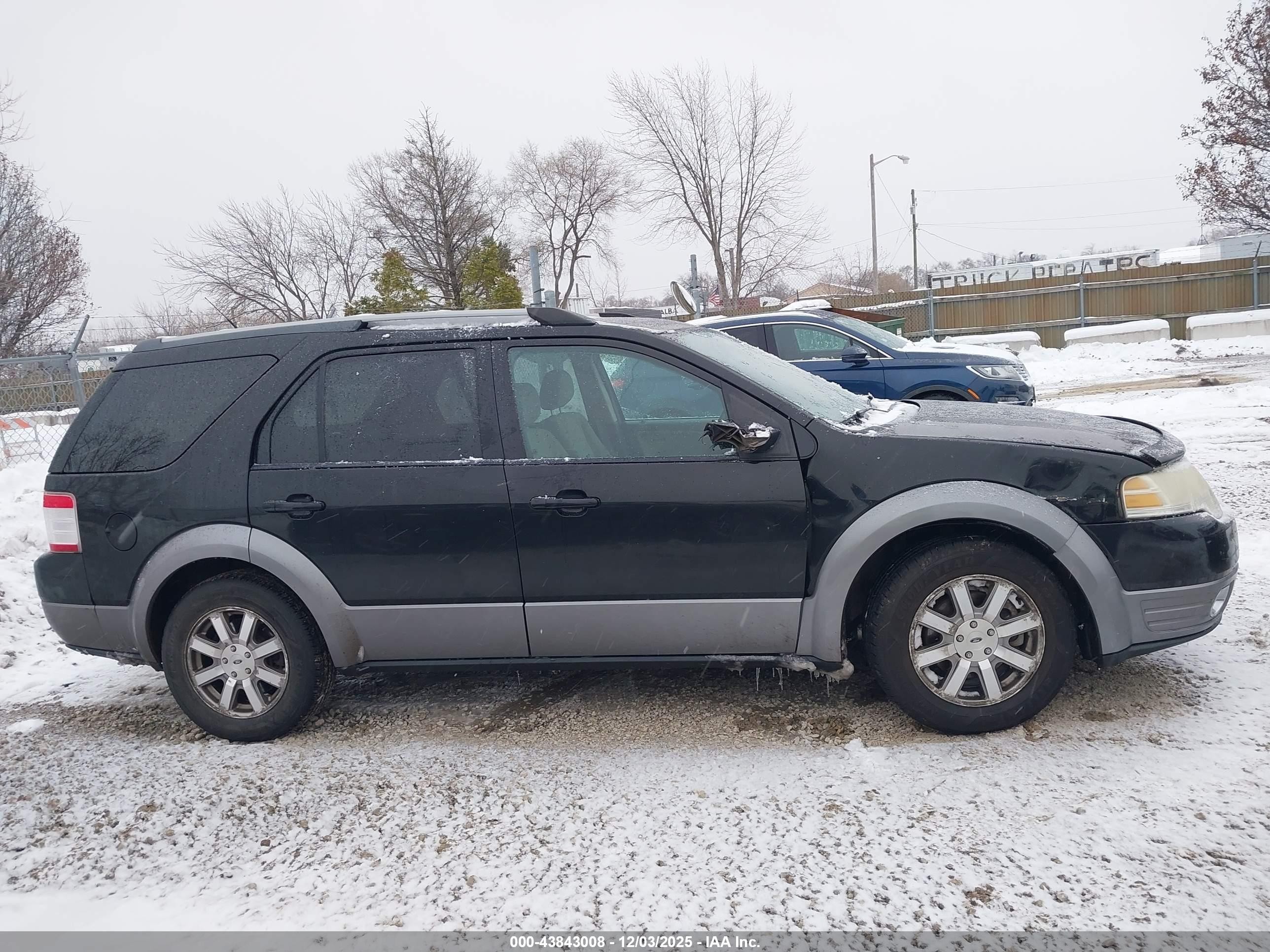 2009 Ford Taurus X Sel Black vin: 1FMDK02W49GA01438