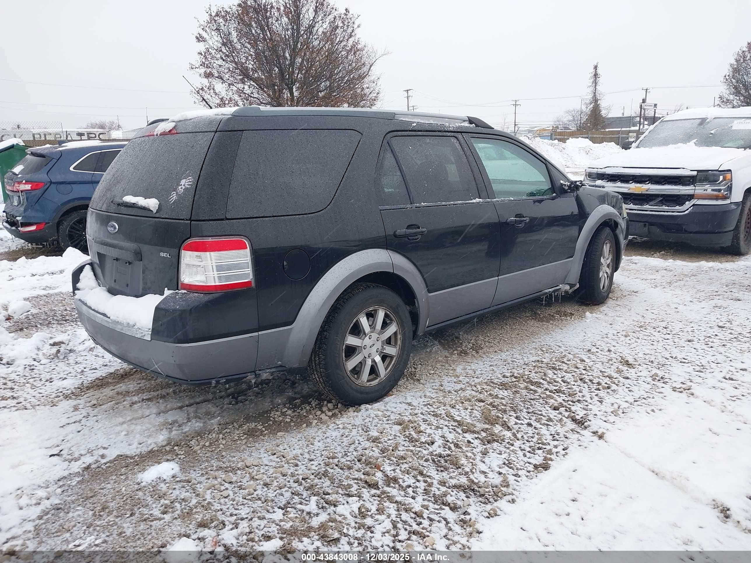 2009 Ford Taurus X Sel Black vin: 1FMDK02W49GA01438