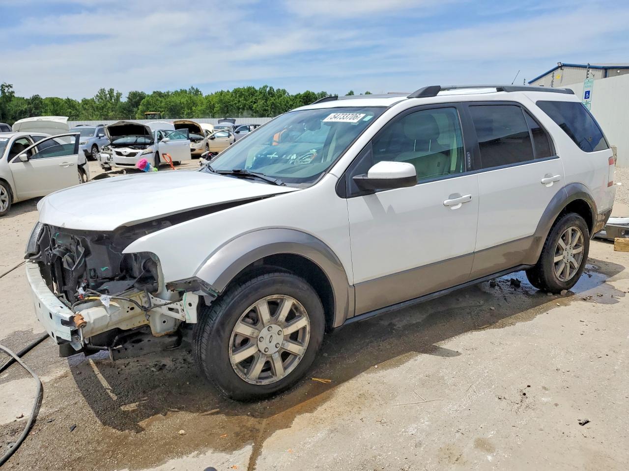 2008 Ford Taurus X Sel White vin: 1FMDK02W68GA04775