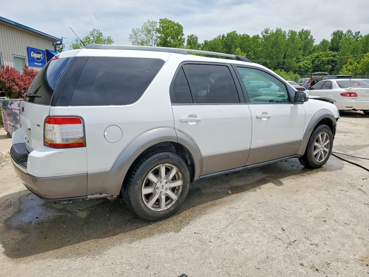 2008 Ford Taurus X Sel White vin: 1FMDK02W68GA04775
