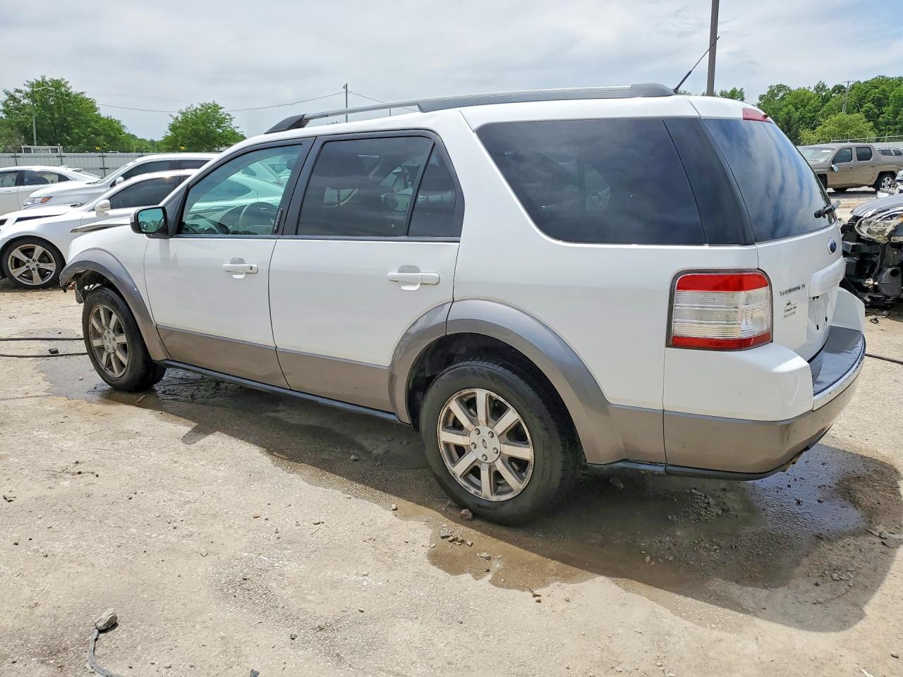 2008 Ford Taurus X Sel White vin: 1FMDK02W68GA04775