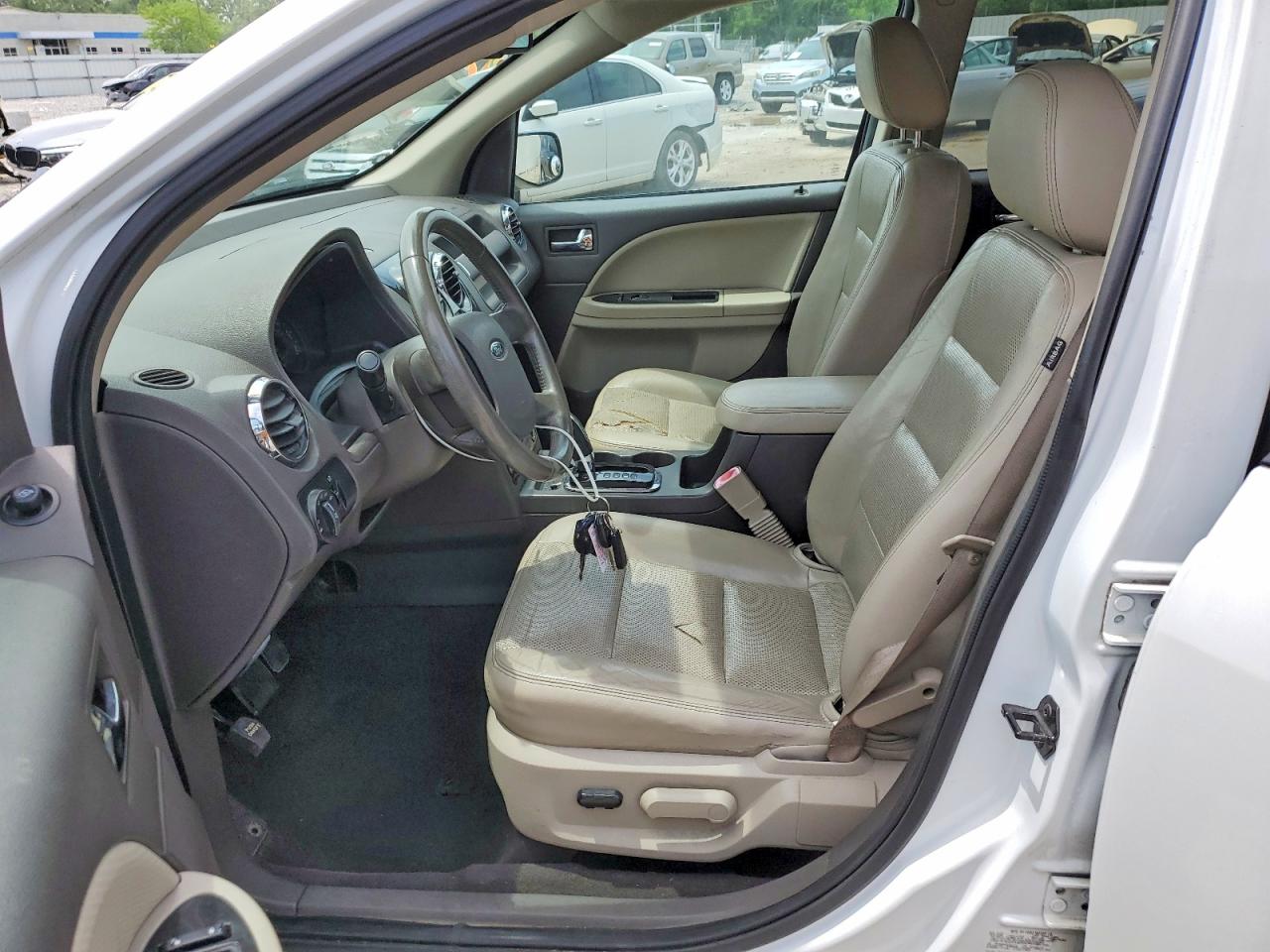 2008 Ford Taurus X Sel White vin: 1FMDK02W68GA04775
