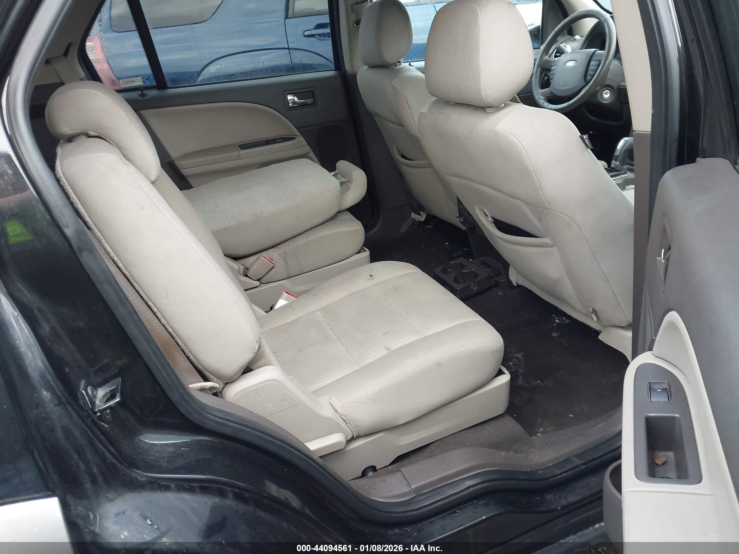 2009 Ford Taurus X Sel Black vin: 1FMDK02W69GA03031