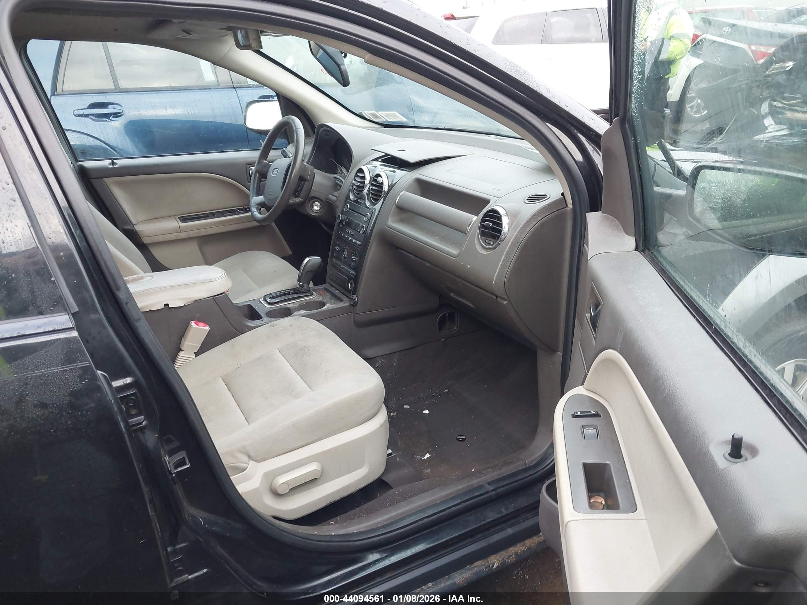 2009 Ford Taurus X Sel Black vin: 1FMDK02W69GA03031