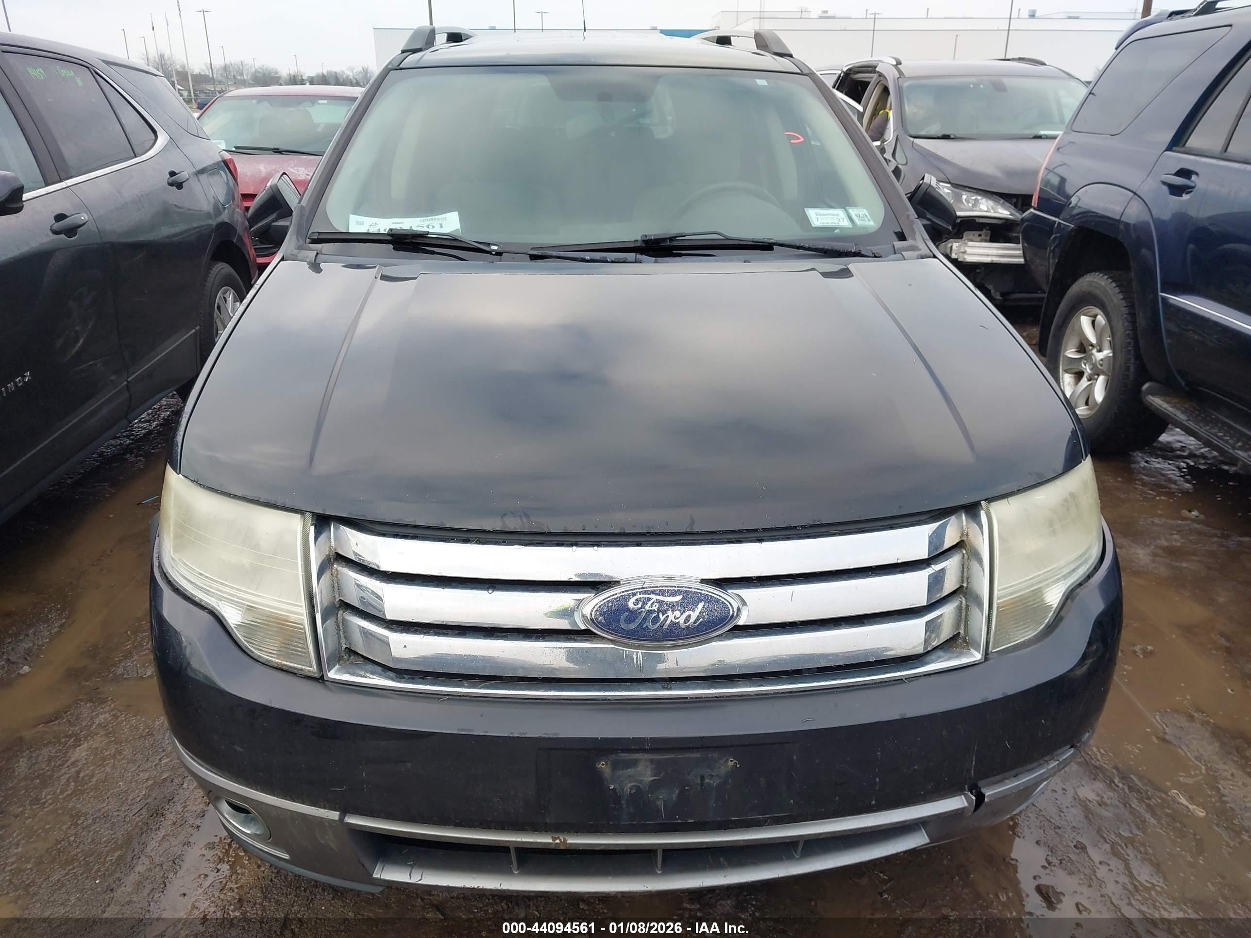 2009 Ford Taurus X Sel Black vin: 1FMDK02W69GA03031