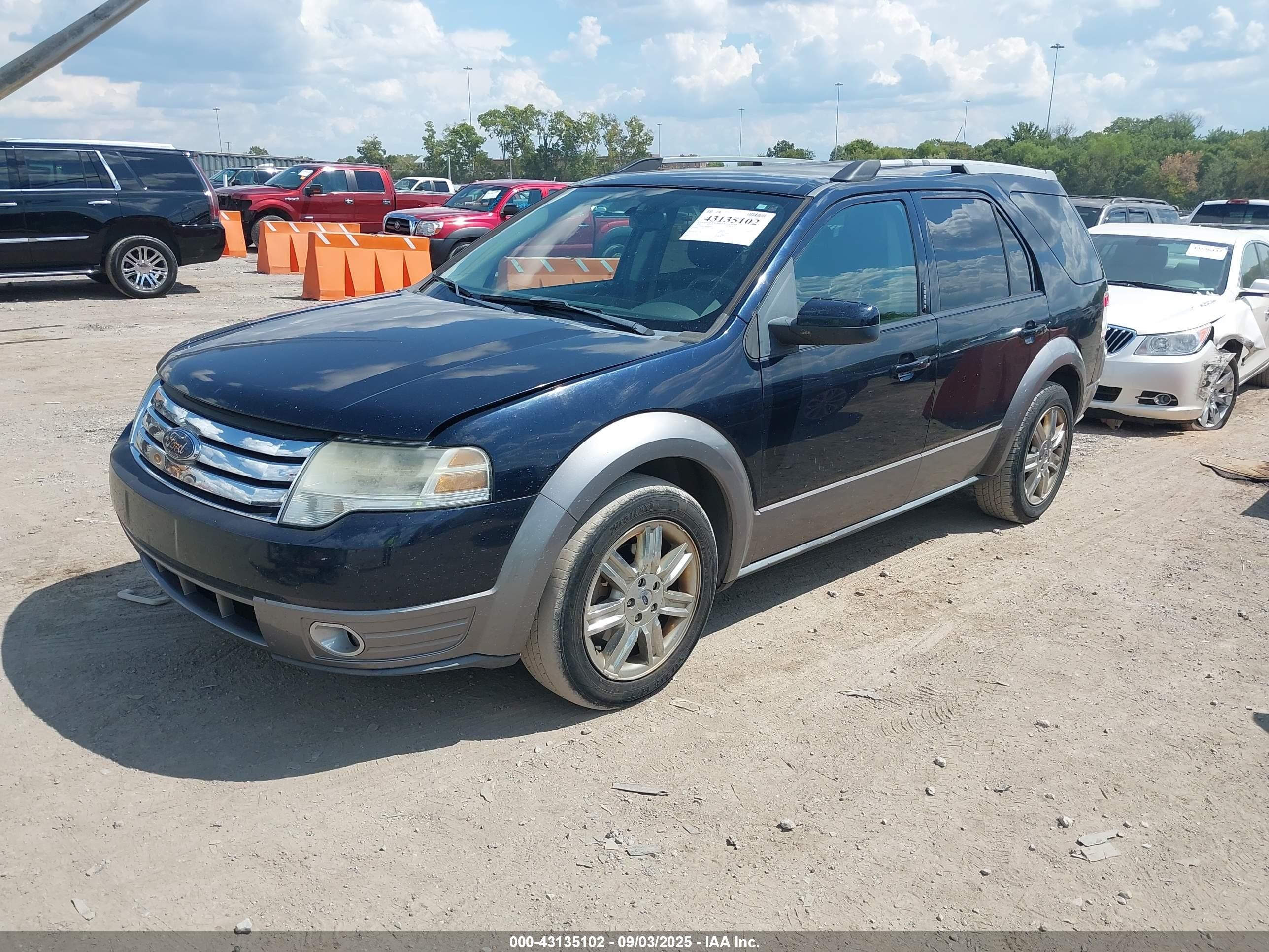 2009 Ford Taurus X Sel Black vin: 1FMDK02W69GA04003