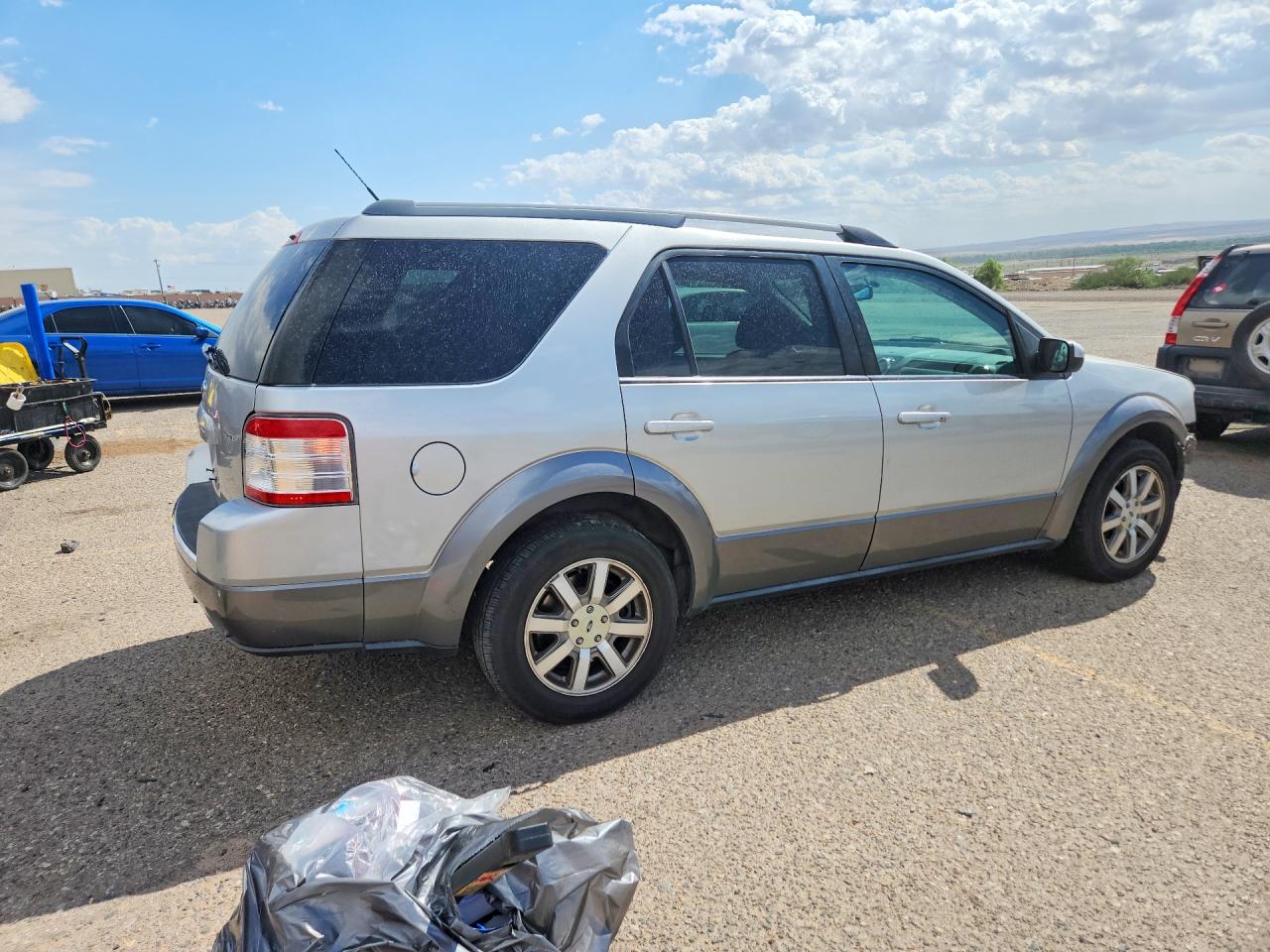 2009 Ford Taurus X Sel Gray vin: 1FMDK02W69GA04132