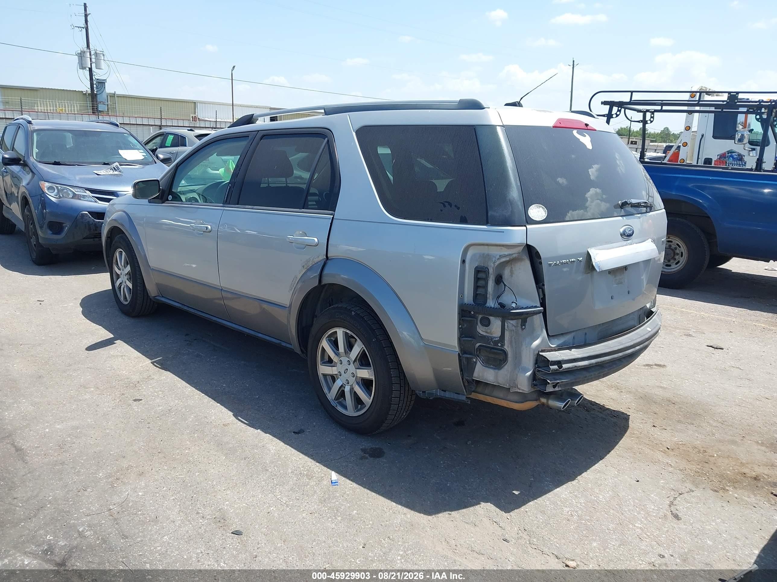 2009 Ford Taurus X Sel Silver vin: 1FMDK02W69GA05538