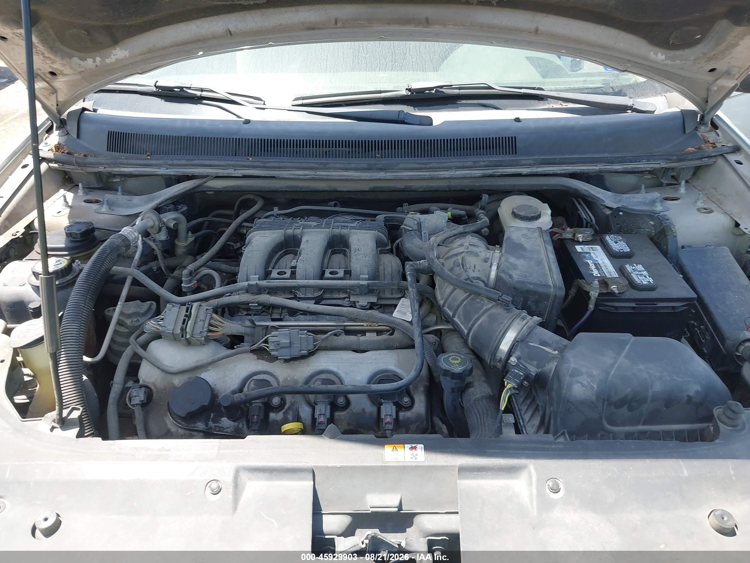 2009 Ford Taurus X Sel Silver vin: 1FMDK02W69GA05538