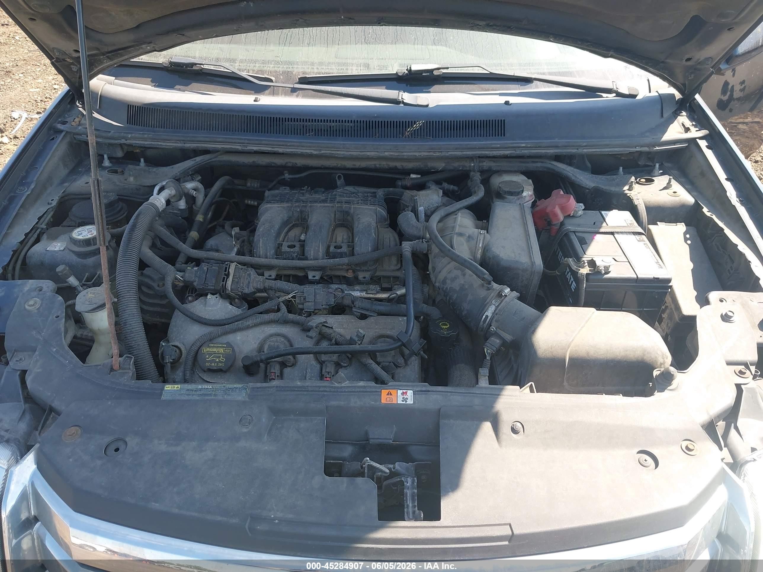 2008 Ford Taurus X Sel Dark Blue vin: 1FMDK02W78GA23206