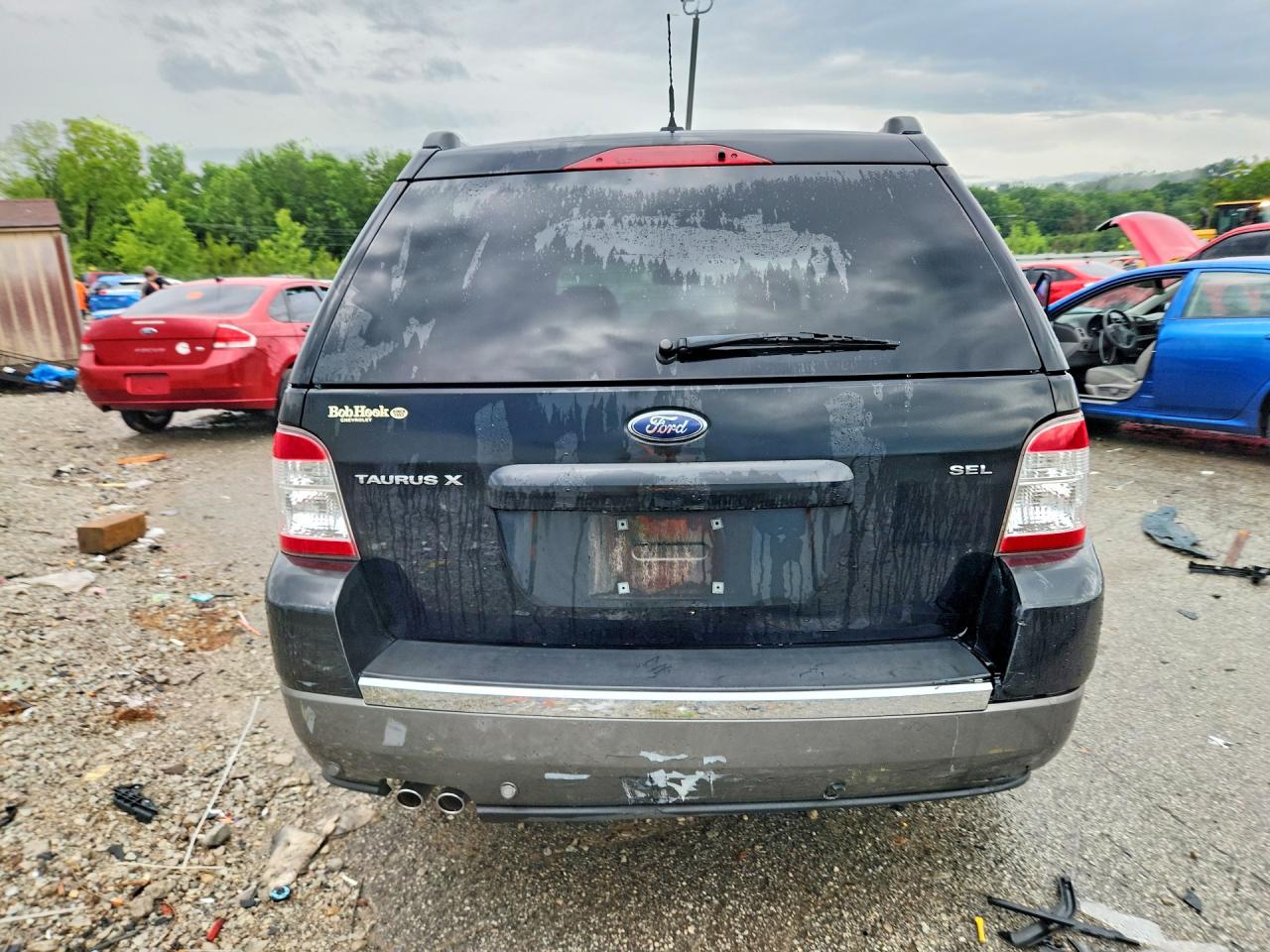 2009 Ford Taurus X Sel Black vin: 1FMDK02W79GA02454