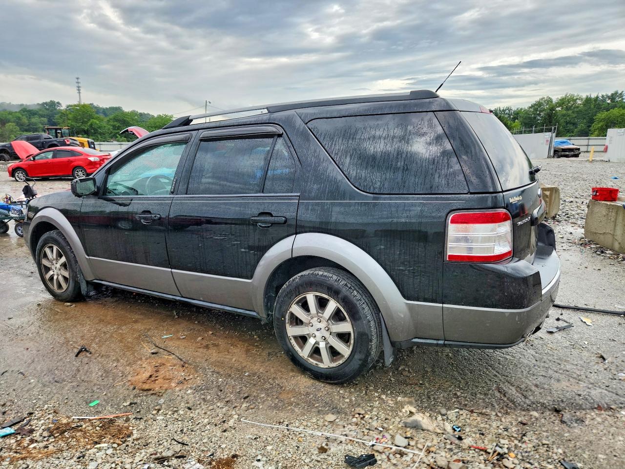 2009 Ford Taurus X Sel Black vin: 1FMDK02W79GA02454