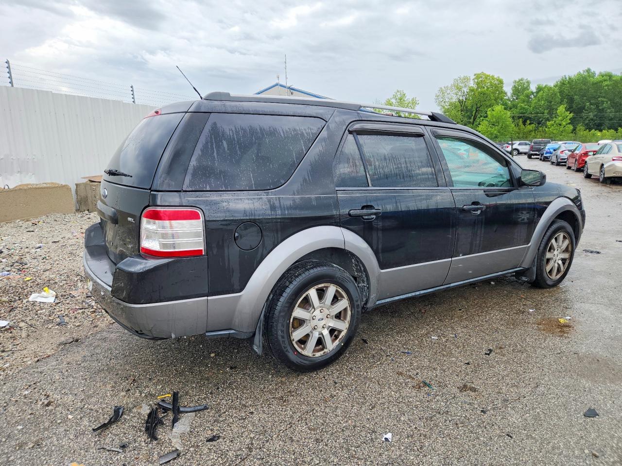 2009 Ford Taurus X Sel Black vin: 1FMDK02W79GA02454