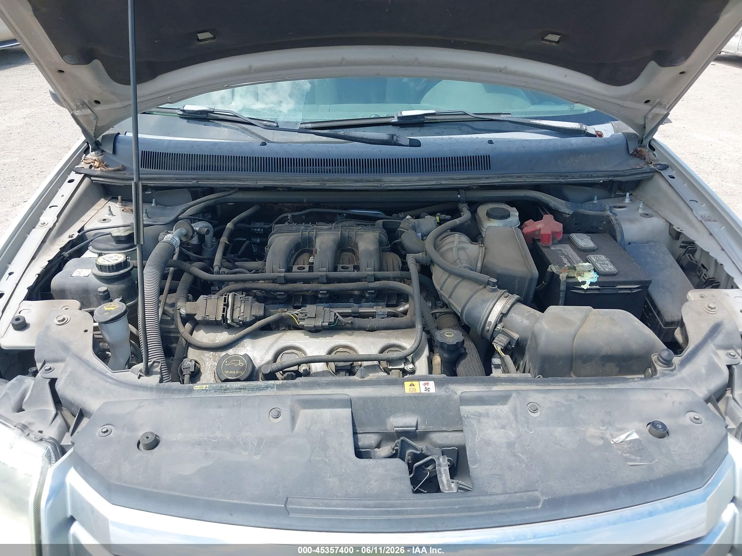2008 Ford Taurus X Sel Tan vin: 1FMDK02W88GA24154