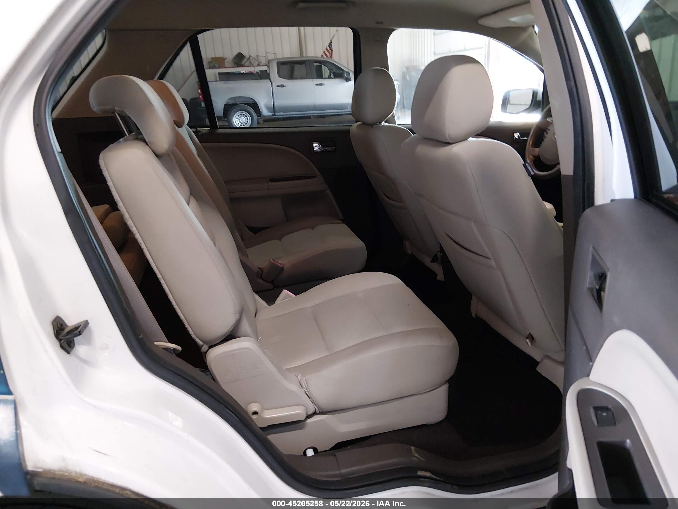 2008 Ford Taurus X Sel White vin: 1FMDK02W98GA39715