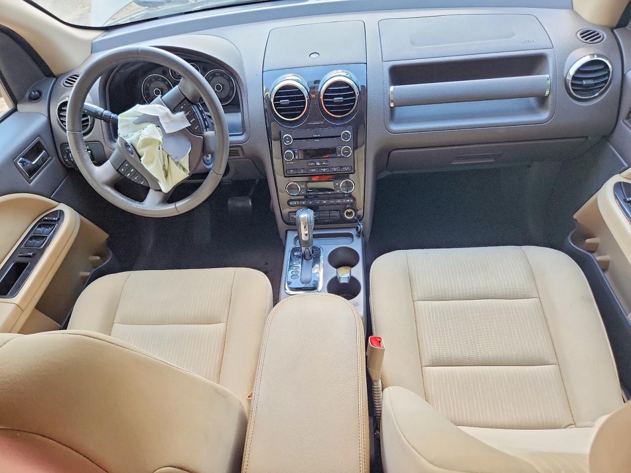 2008 Ford Taurus X Sel White vin: 1FMDK02W98GA45417