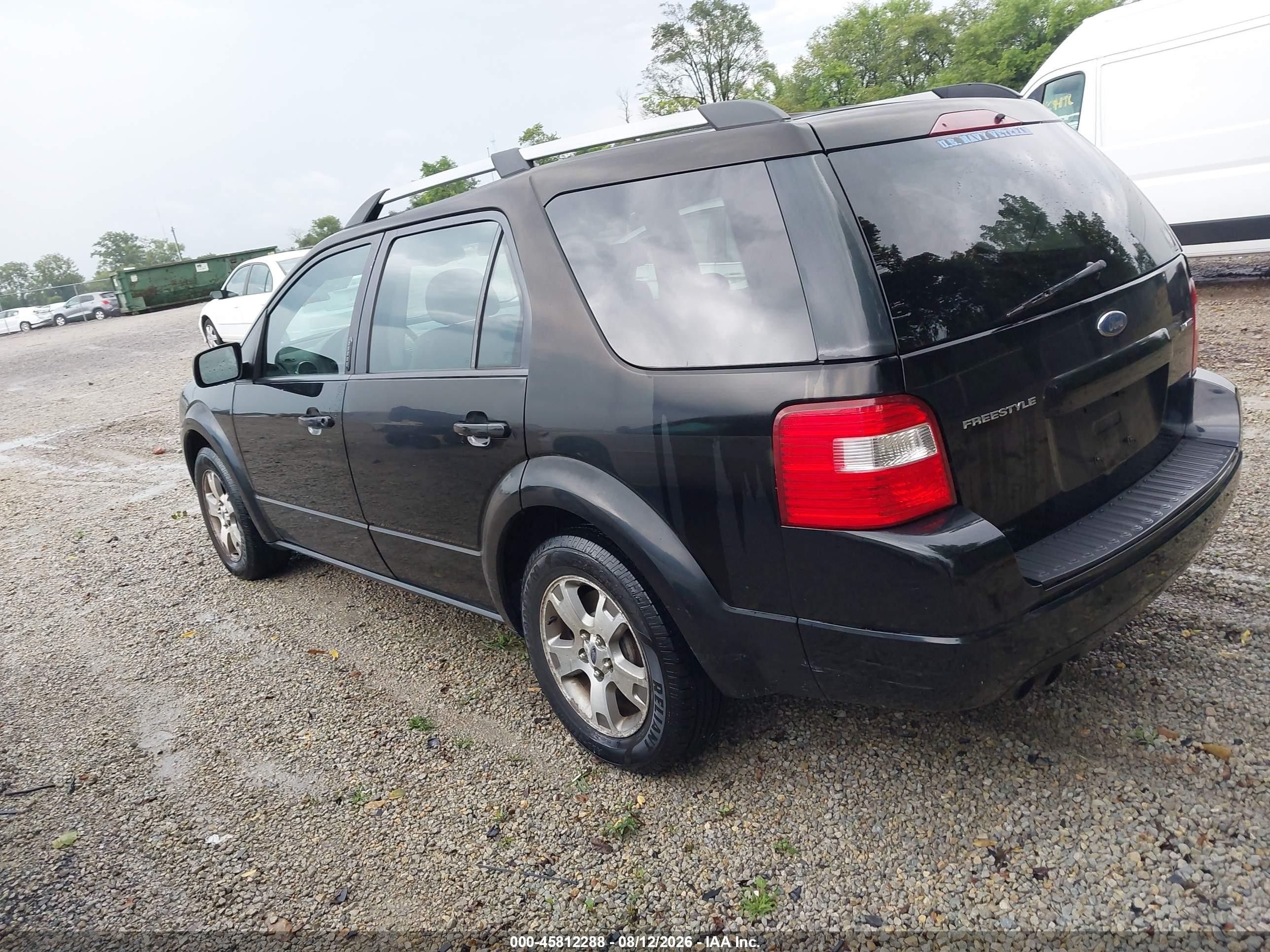 2005 Ford Freestyle Limited Black vin: 1FMDK03185GA77984