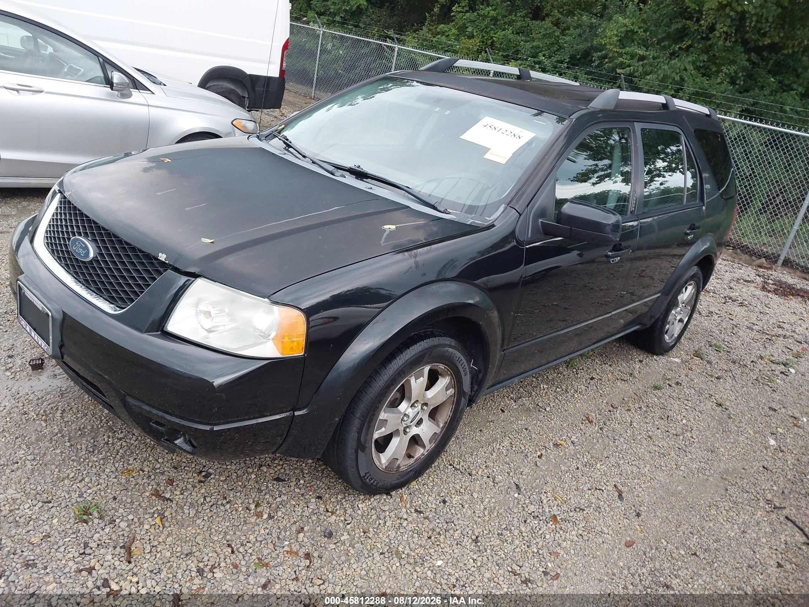 2005 Ford Freestyle Limited Black vin: 1FMDK03185GA77984