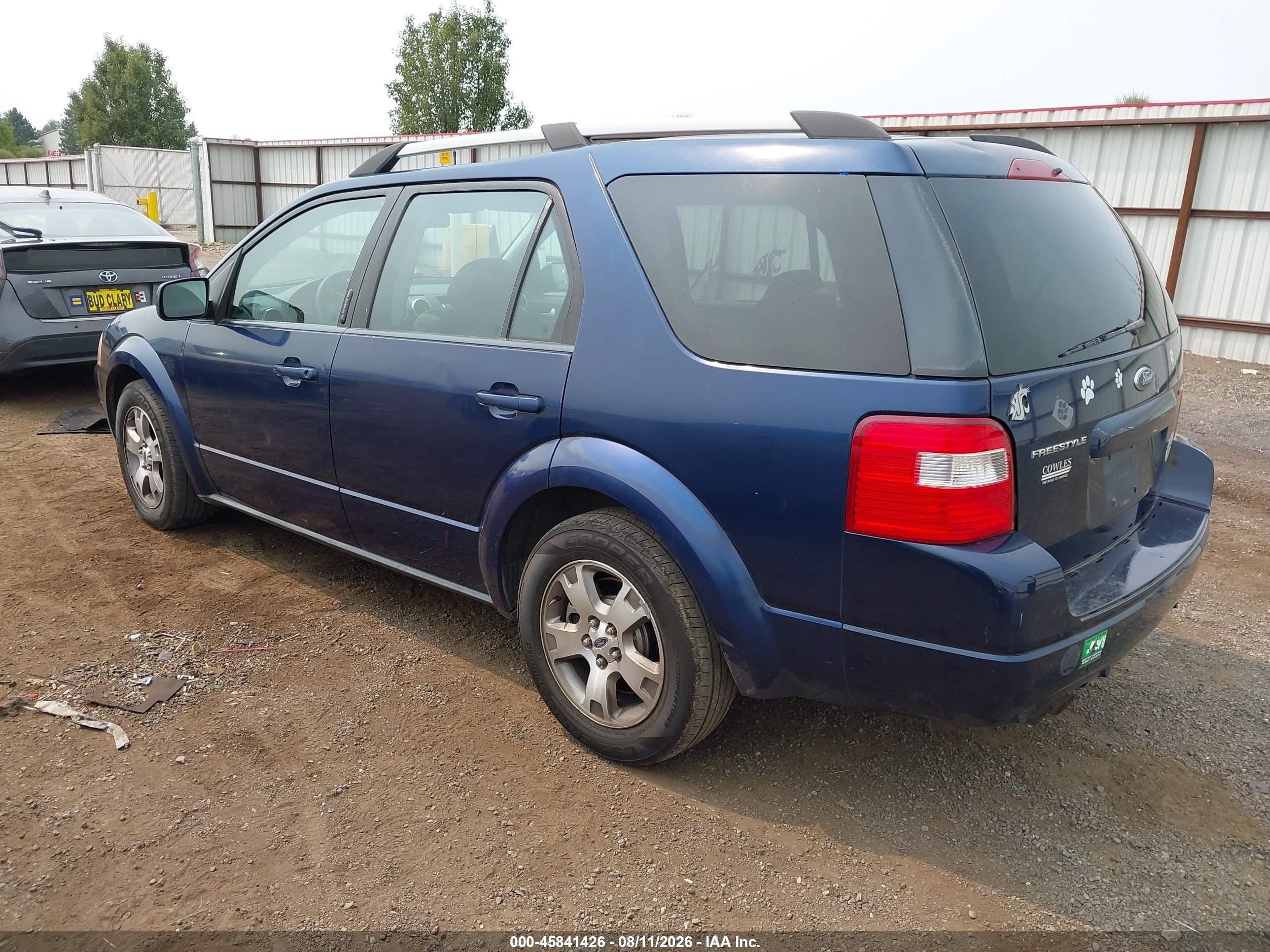 2006 Ford Freestyle Limited Blue vin: 1FMDK031X6GA04505
