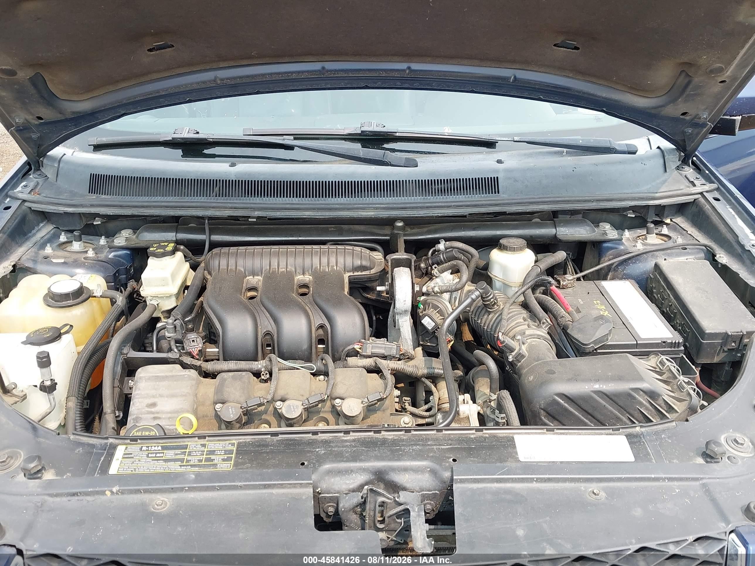 2006 Ford Freestyle Limited Blue vin: 1FMDK031X6GA04505