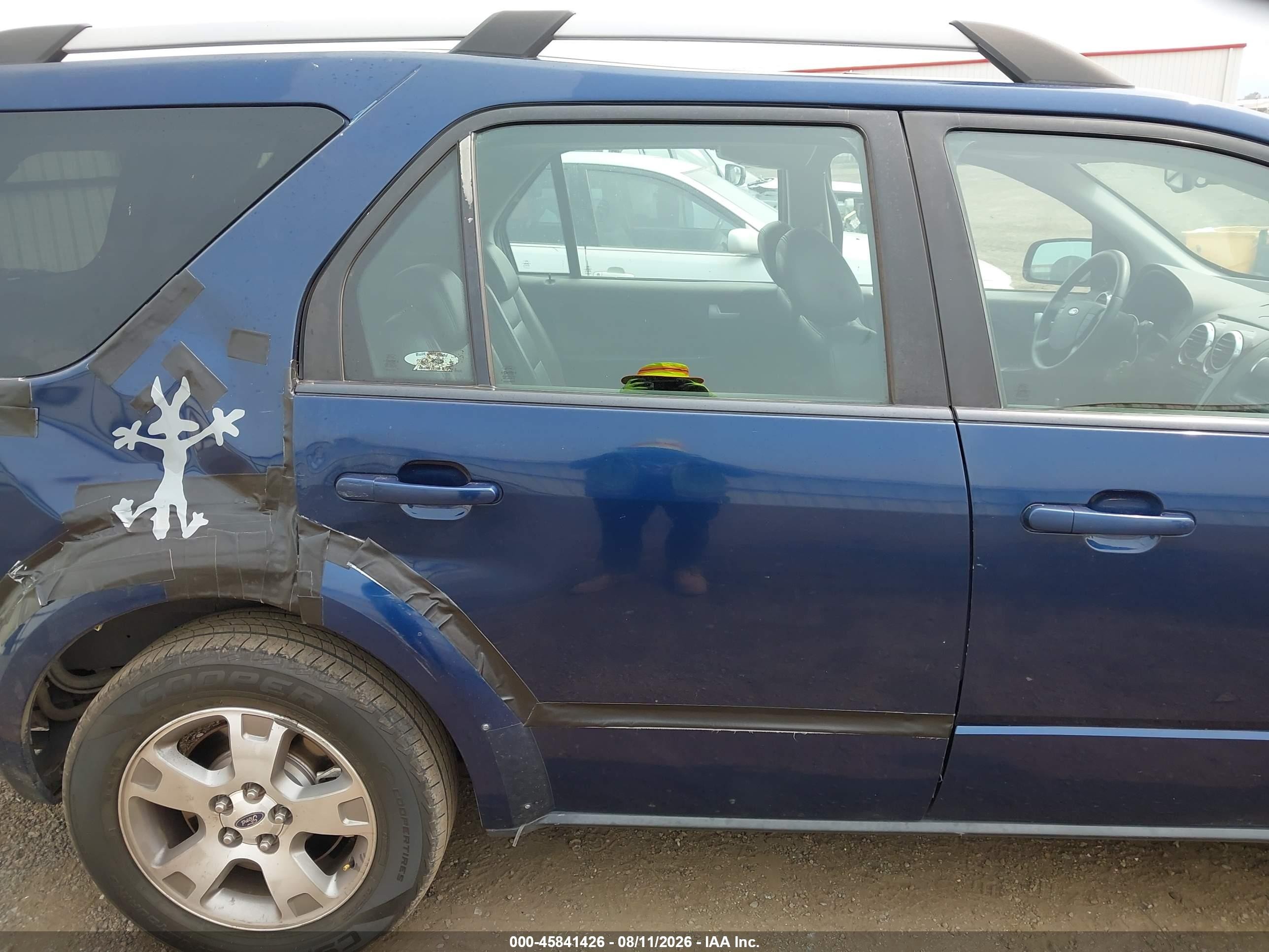 2006 Ford Freestyle Limited Blue vin: 1FMDK031X6GA04505