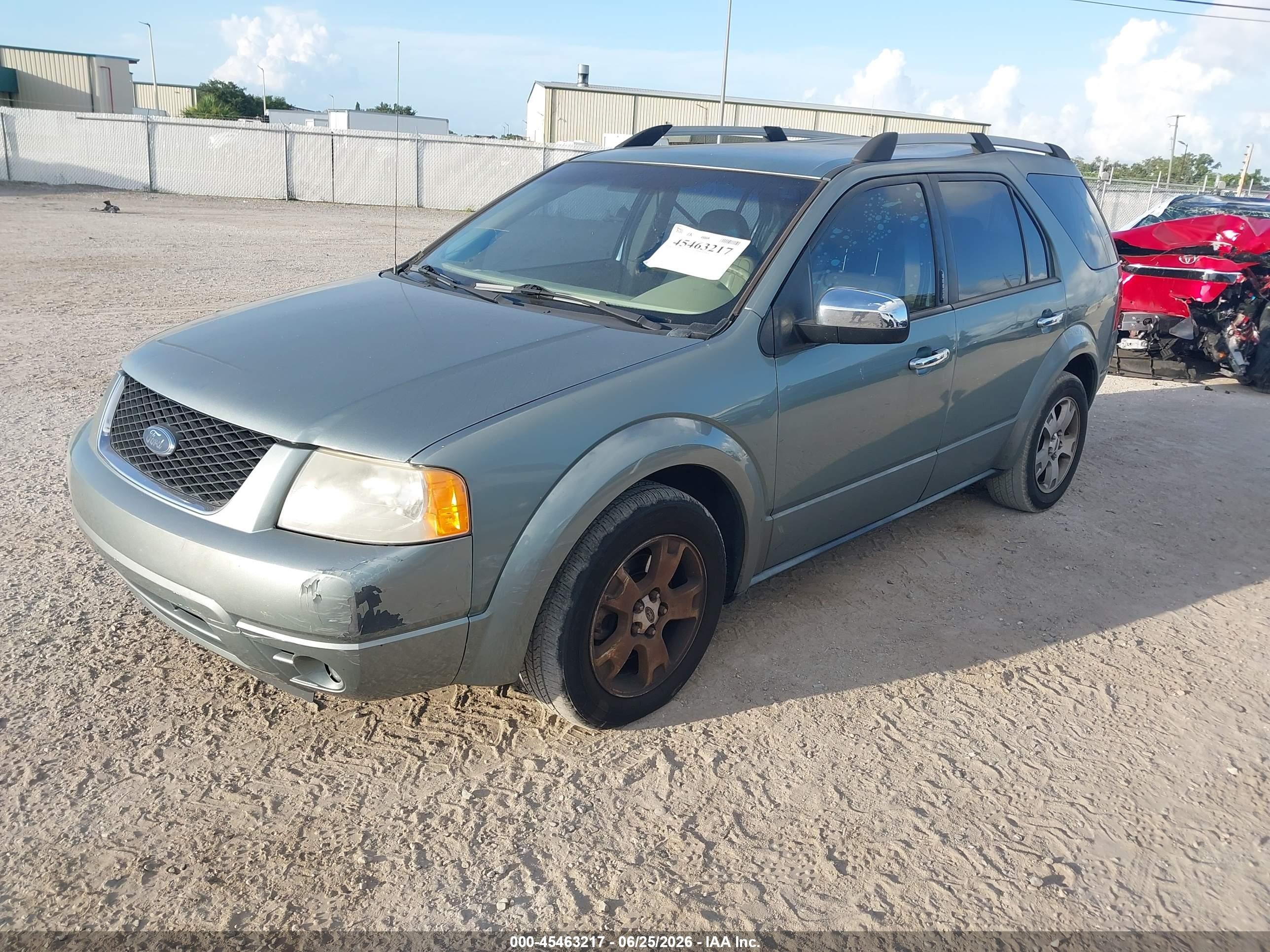2006 Ford Freestyle Limited Green vin: 1FMDK031X6GA32398