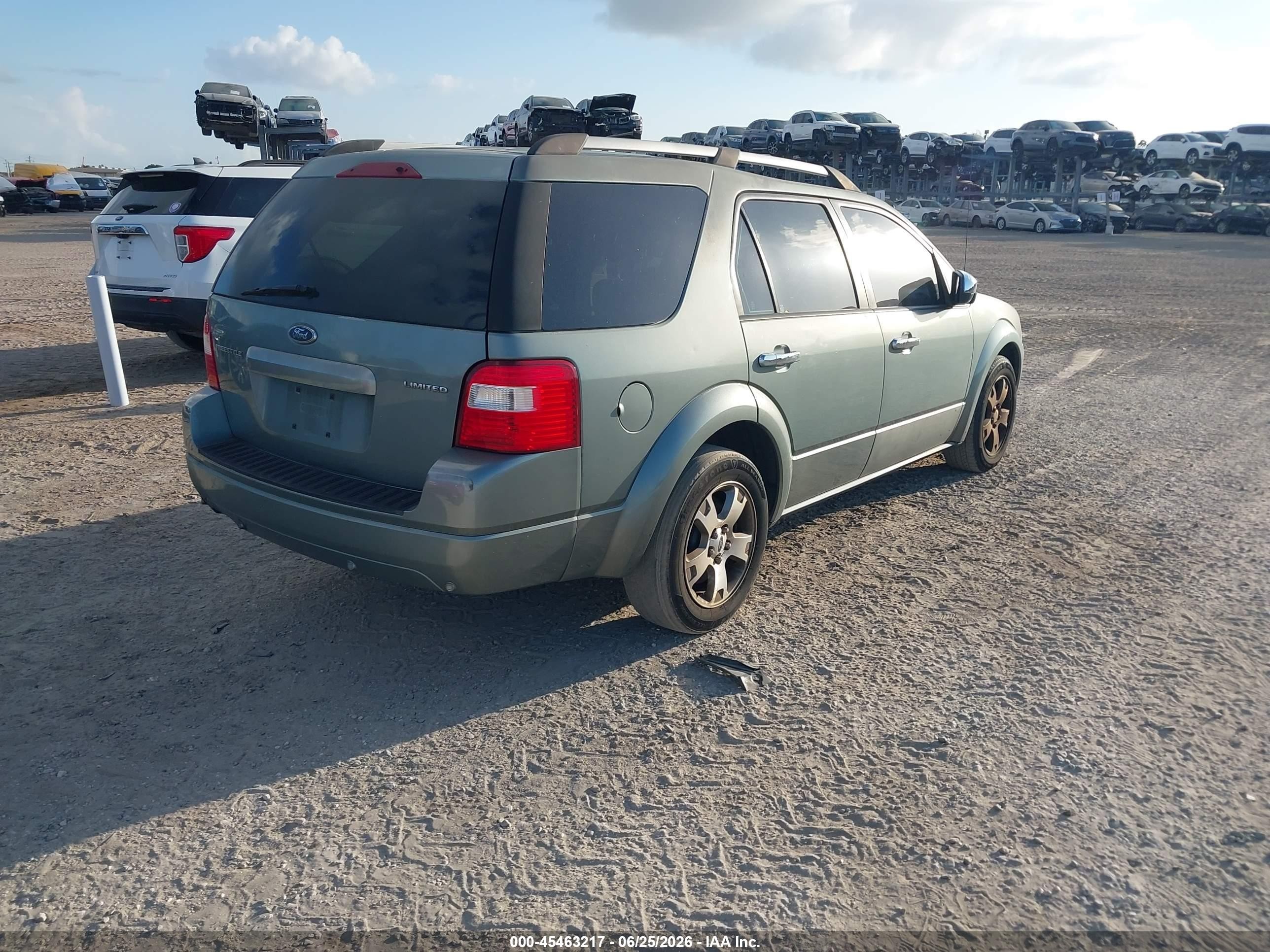 2006 Ford Freestyle Limited Green vin: 1FMDK031X6GA32398