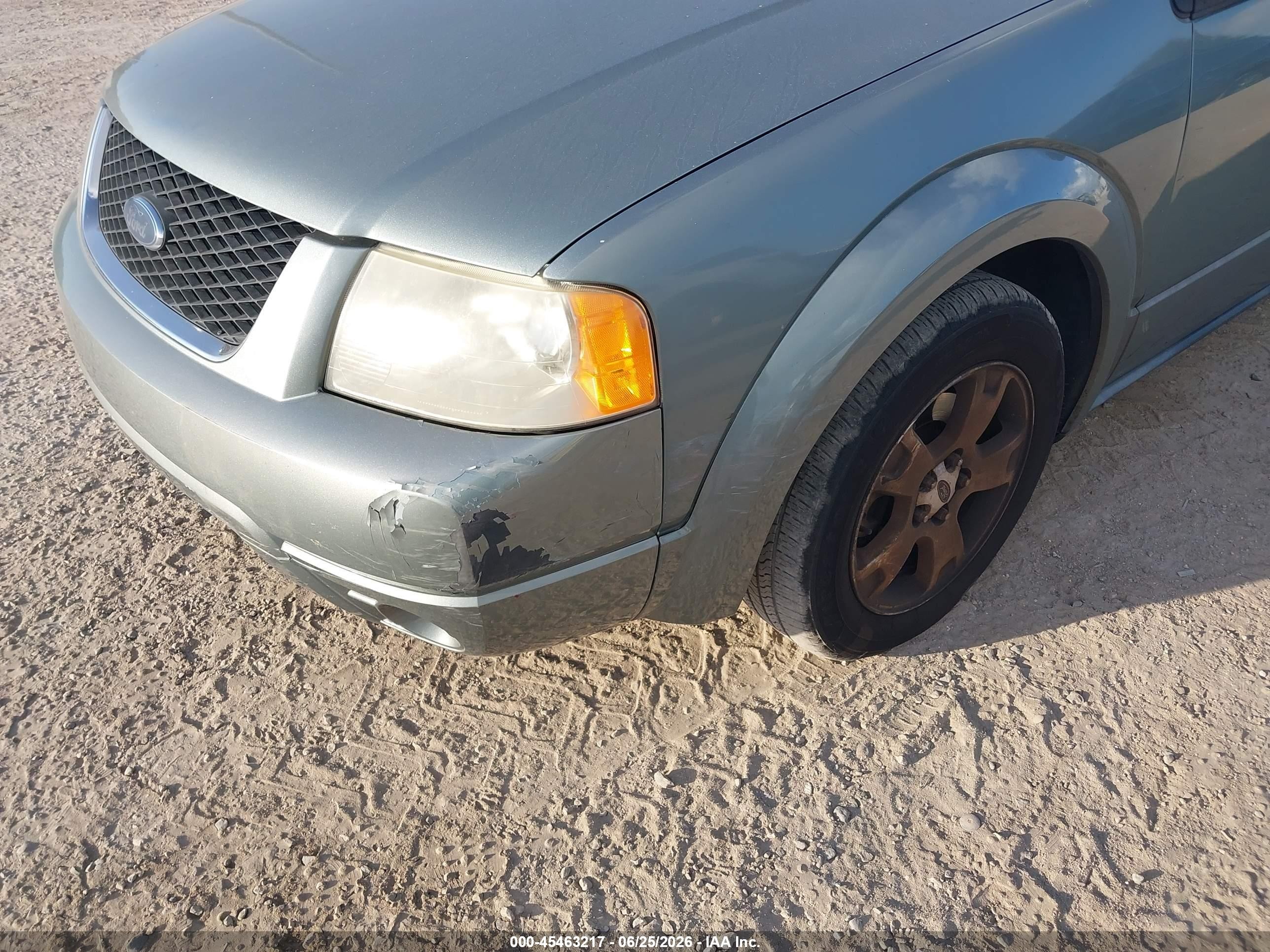 2006 Ford Freestyle Limited Green vin: 1FMDK031X6GA32398