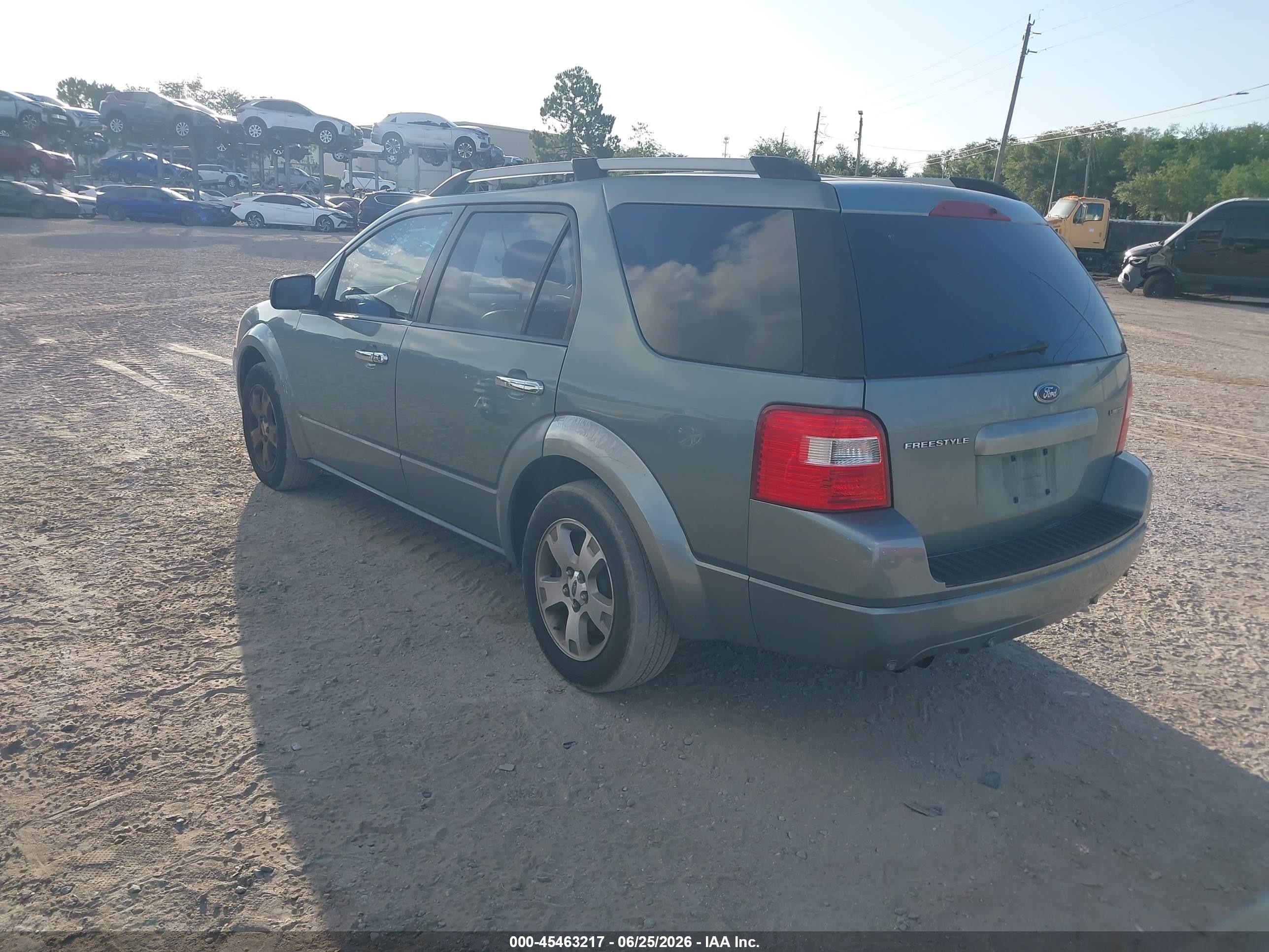 2006 Ford Freestyle Limited Green vin: 1FMDK031X6GA32398