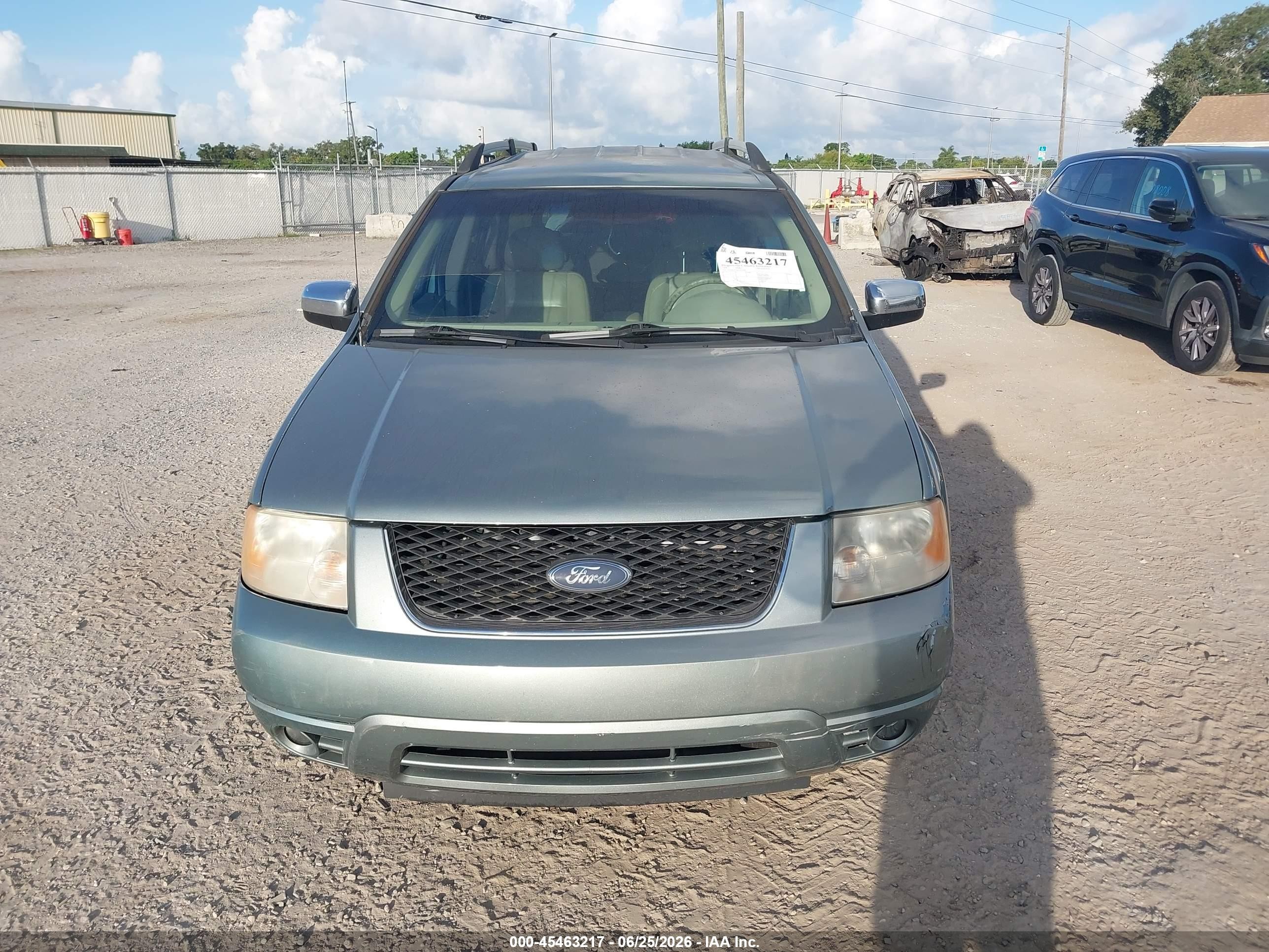 2006 Ford Freestyle Limited Green vin: 1FMDK031X6GA32398