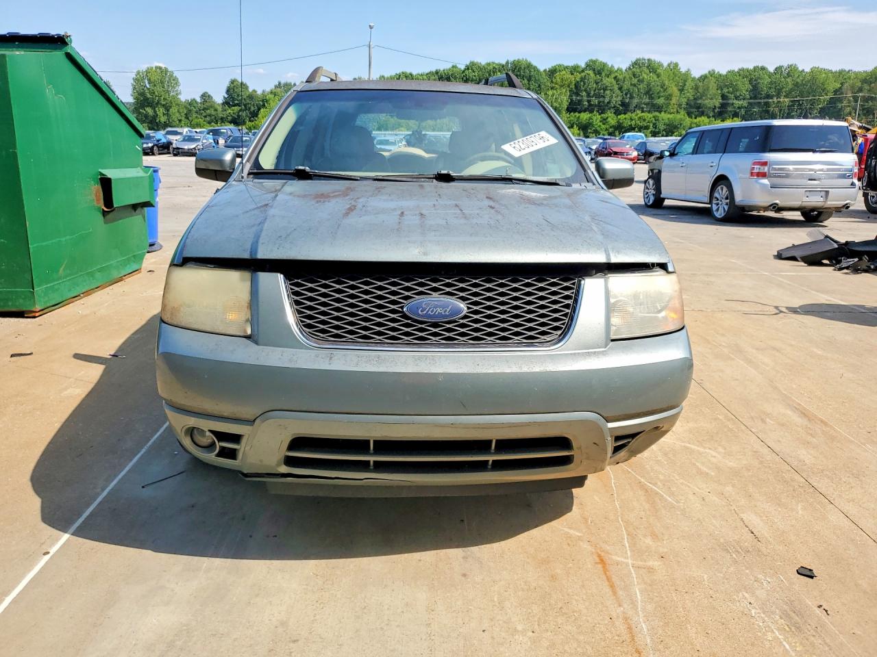 2007 Ford Freestyle Limited Green vin: 1FMDK031X7GA30216