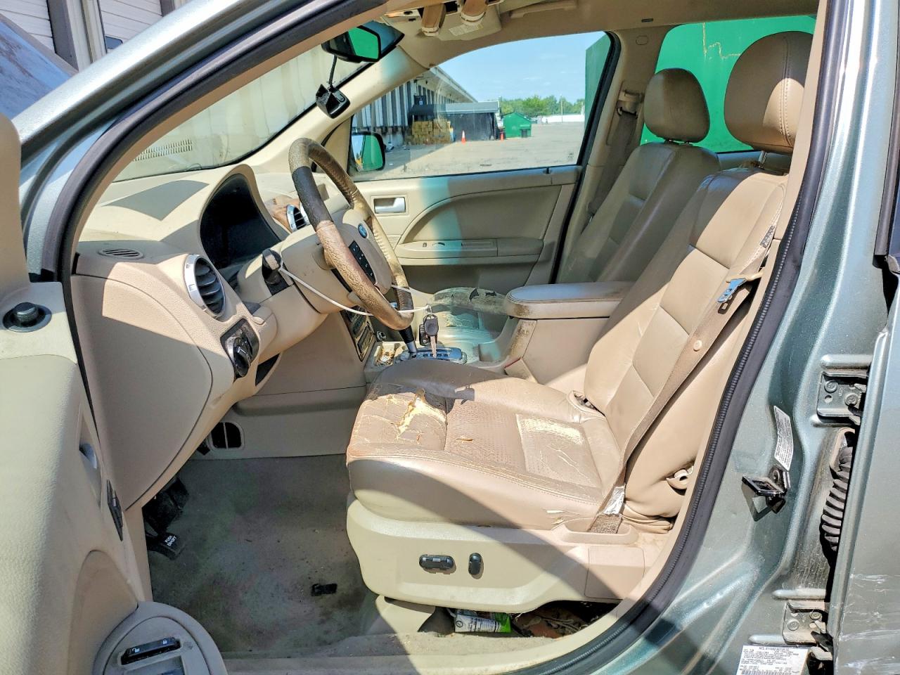 2007 Ford Freestyle Limited Green vin: 1FMDK031X7GA30216