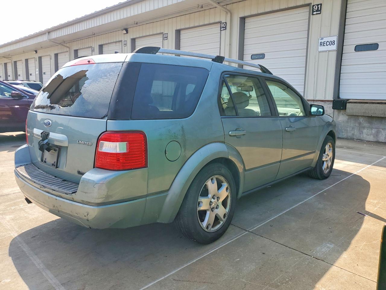 2007 Ford Freestyle Limited Green vin: 1FMDK031X7GA30216