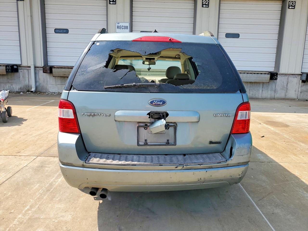 2007 Ford Freestyle Limited Green vin: 1FMDK031X7GA30216