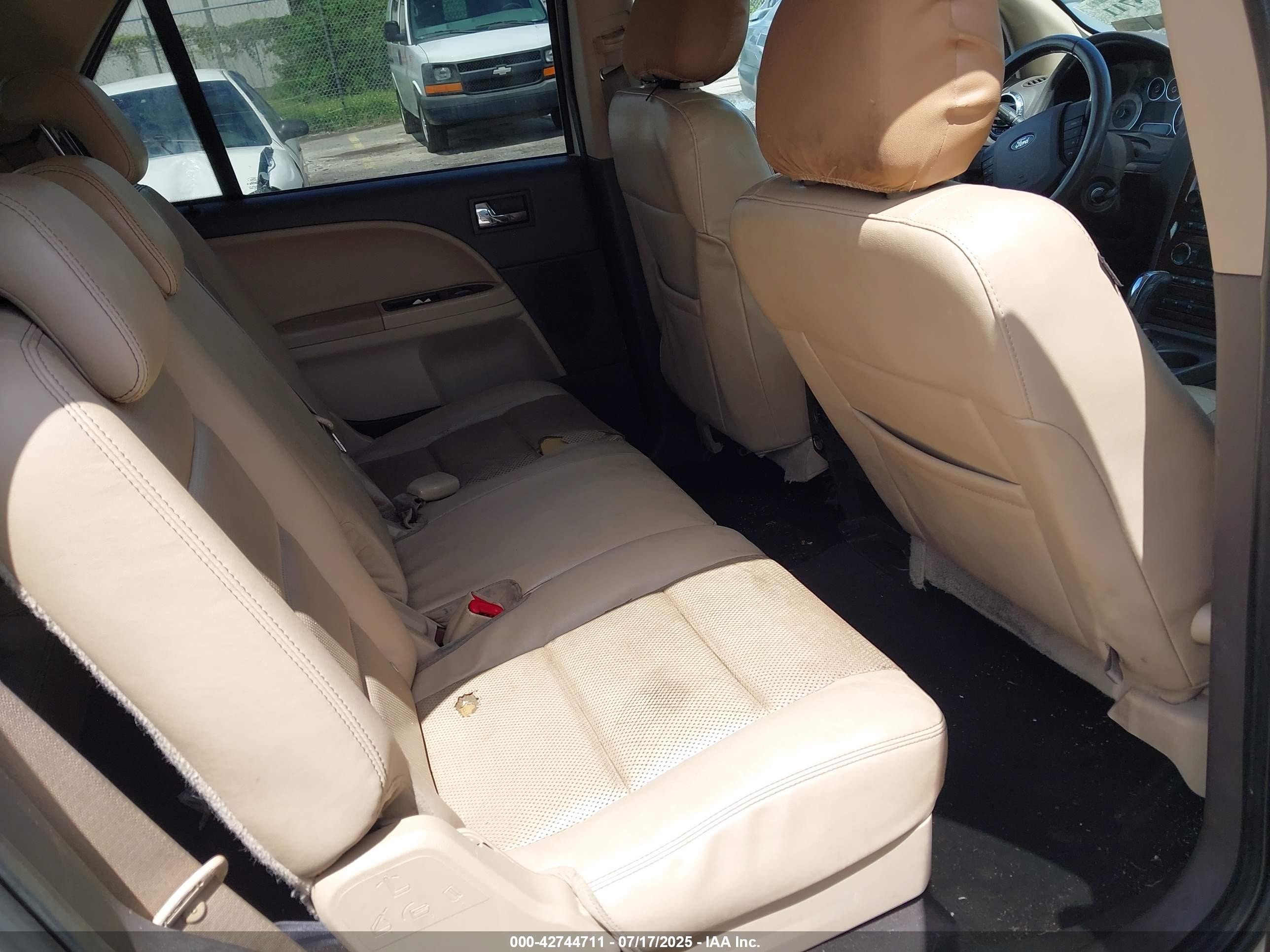 2009 Ford Taurus X Limited White vin: 1FMDK03W09GA06019