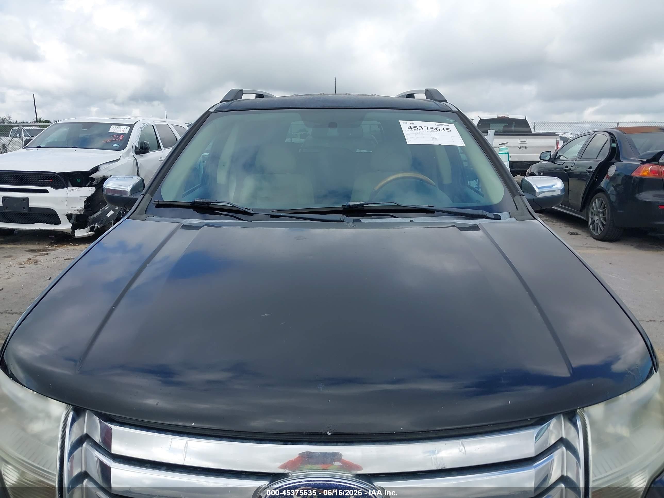 2008 Ford Taurus X Limited Black vin: 1FMDK03W18GA11728