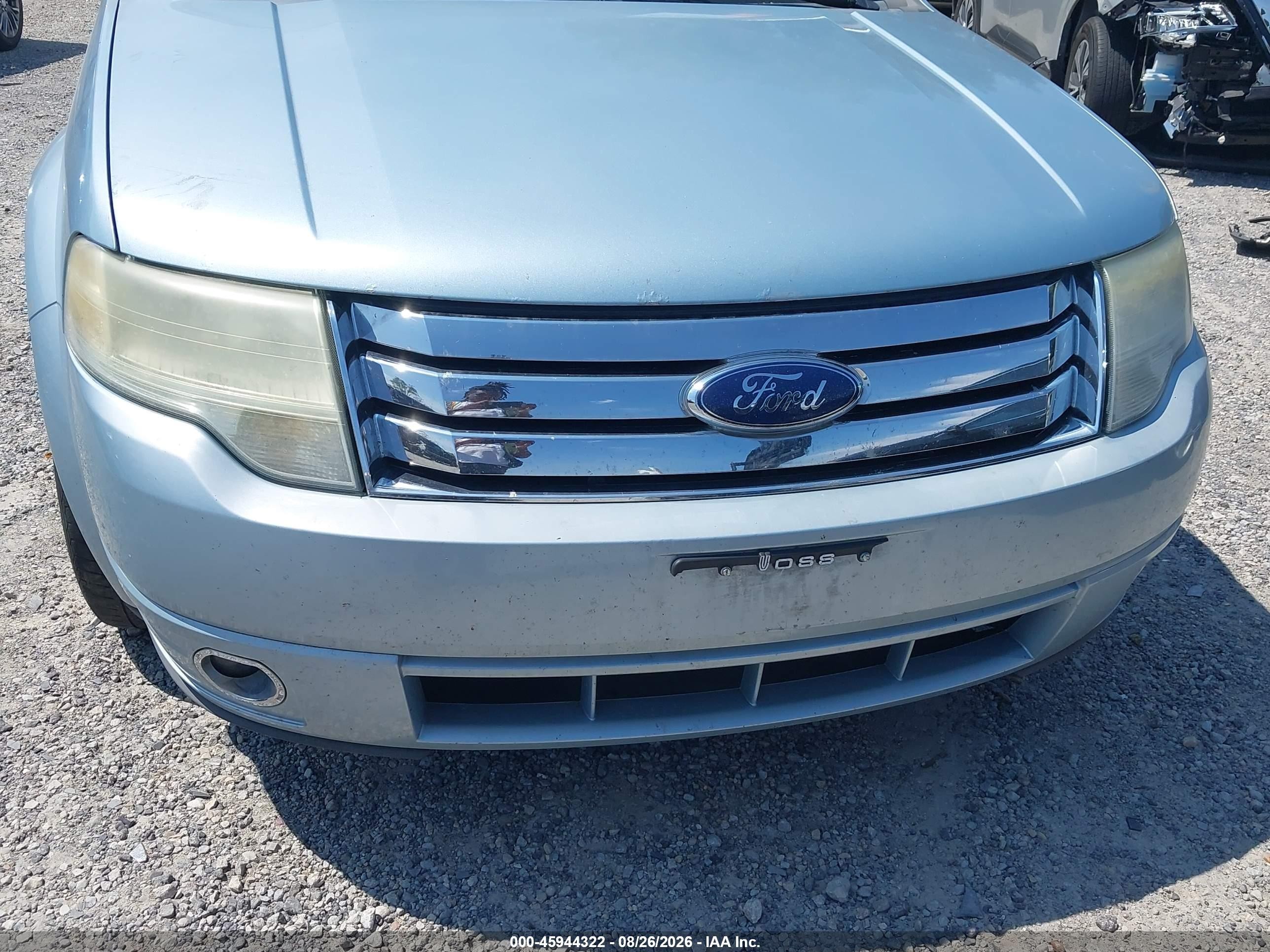 2008 Ford Taurus X Limited Silver vin: 1FMDK03W98GA12822