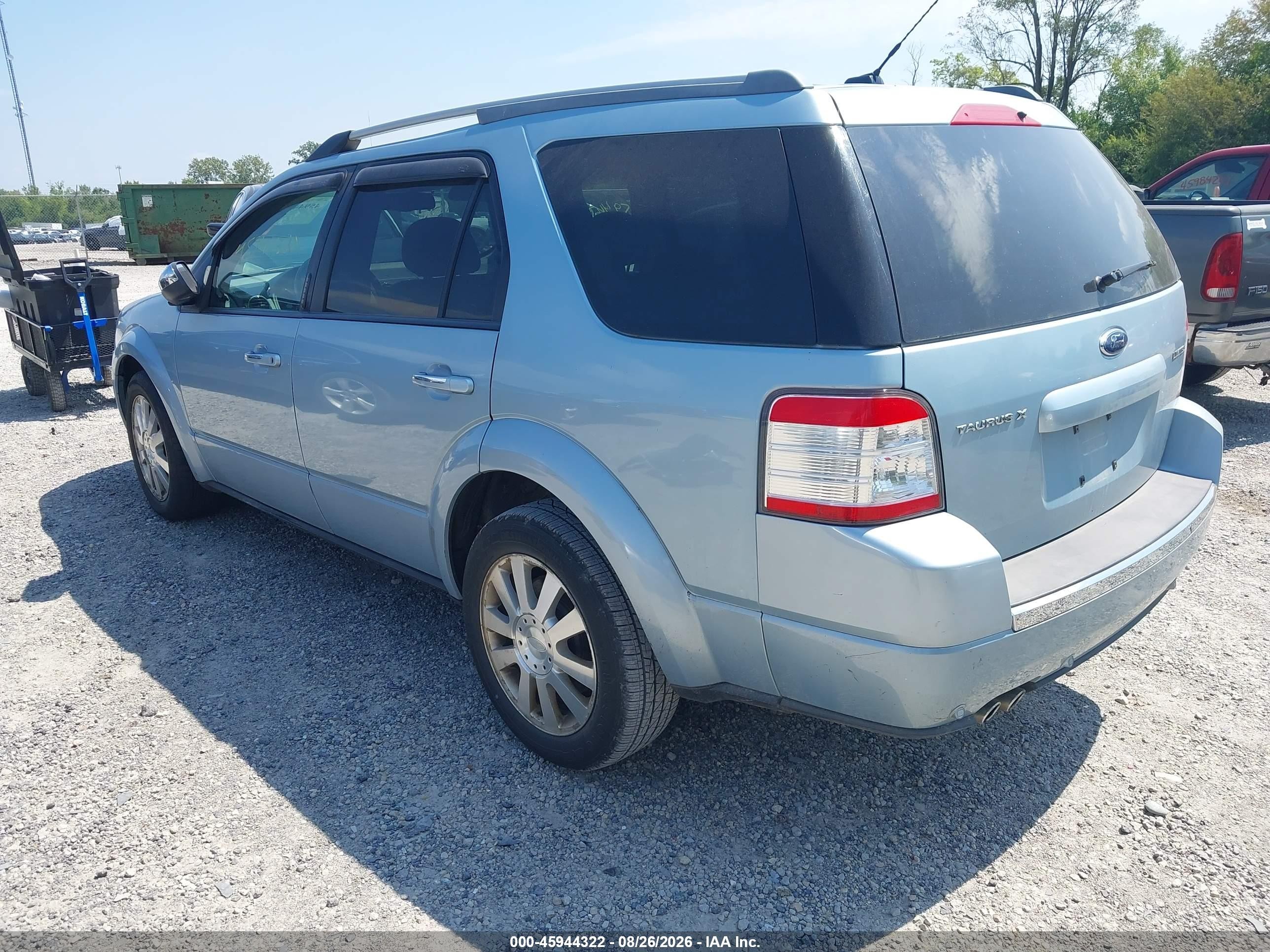 2008 Ford Taurus X Limited Silver vin: 1FMDK03W98GA12822